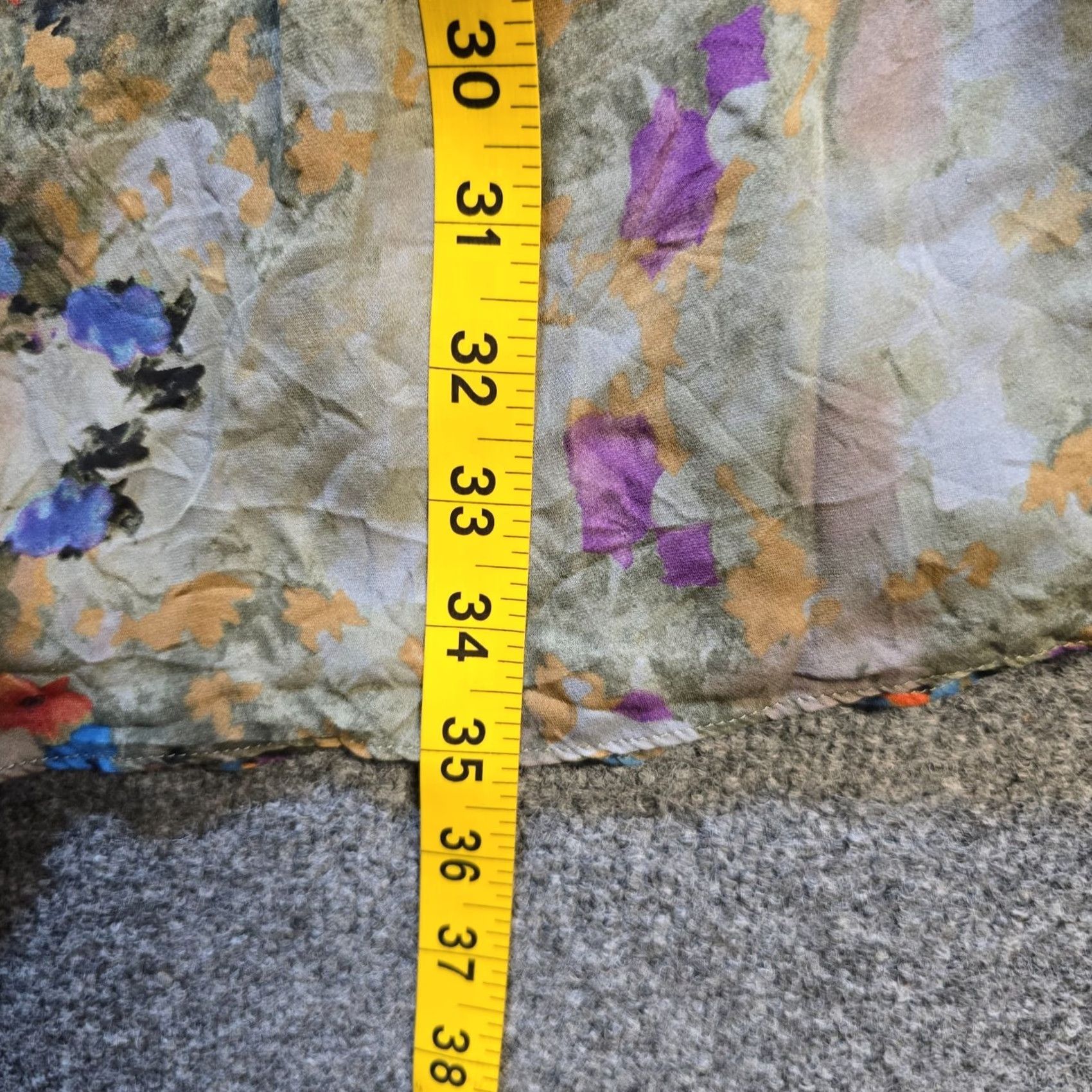 Parker Parker Dress Womens Size 2 Black Blue Floral Watercolor Art Silk Button Cocktail Dress Size XS / US 0-2 / IT 36-38 - 6 Thumbnail