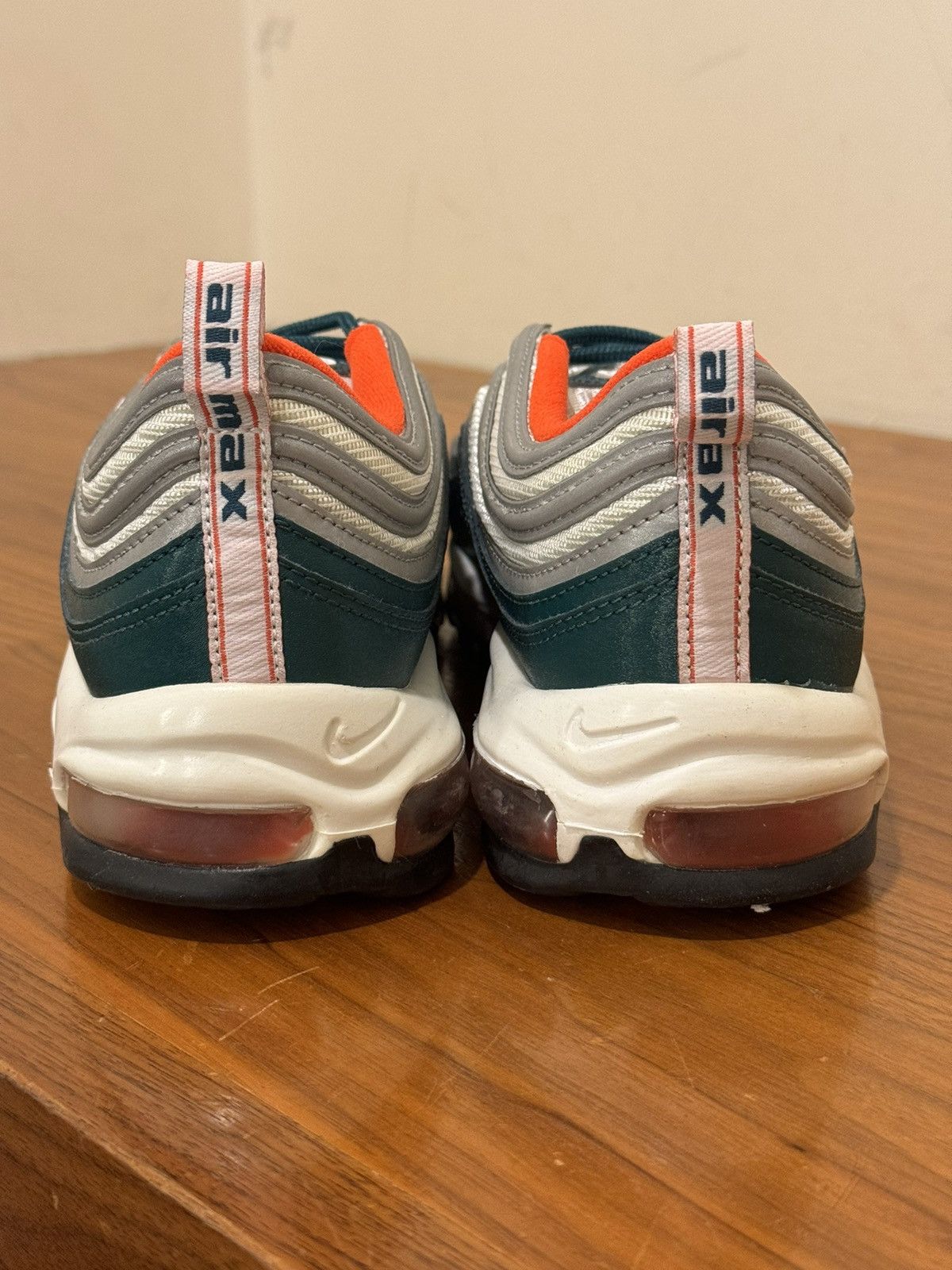 Nike Nike Air Max 97 ‘Rainforest Team Orange’ Size US 11.5 / EU 44-45 - 3 Thumbnail