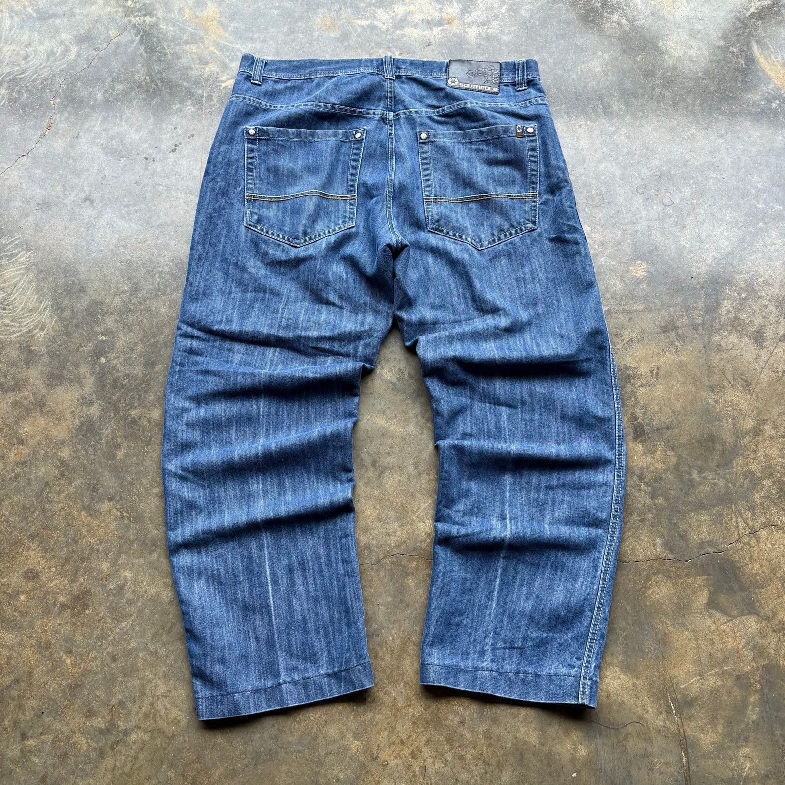Southpole × Vintage Crazy Y2K Baggy Southpole Blue Jeans Size US 40 / EU 56 - 1 Thumbnail