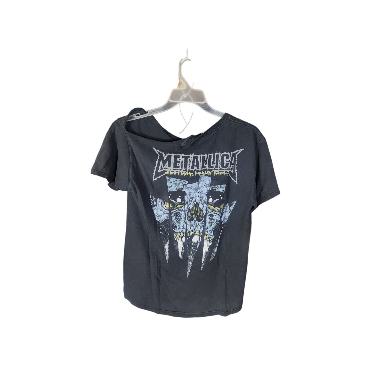 Hanes Vintage Y2K Distressed Metallica T men's medium Size US M / EU 48-50 / 2 - 2 Thumbnail