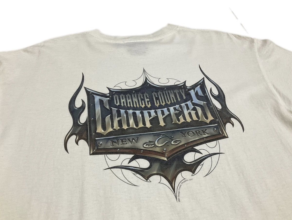 West Coast Choppers 🔥Y2K Vintage Orange Country Choppers Tribal Shirt O.c.c Size US XL / EU 56 / 4 - 1 Thumbnail