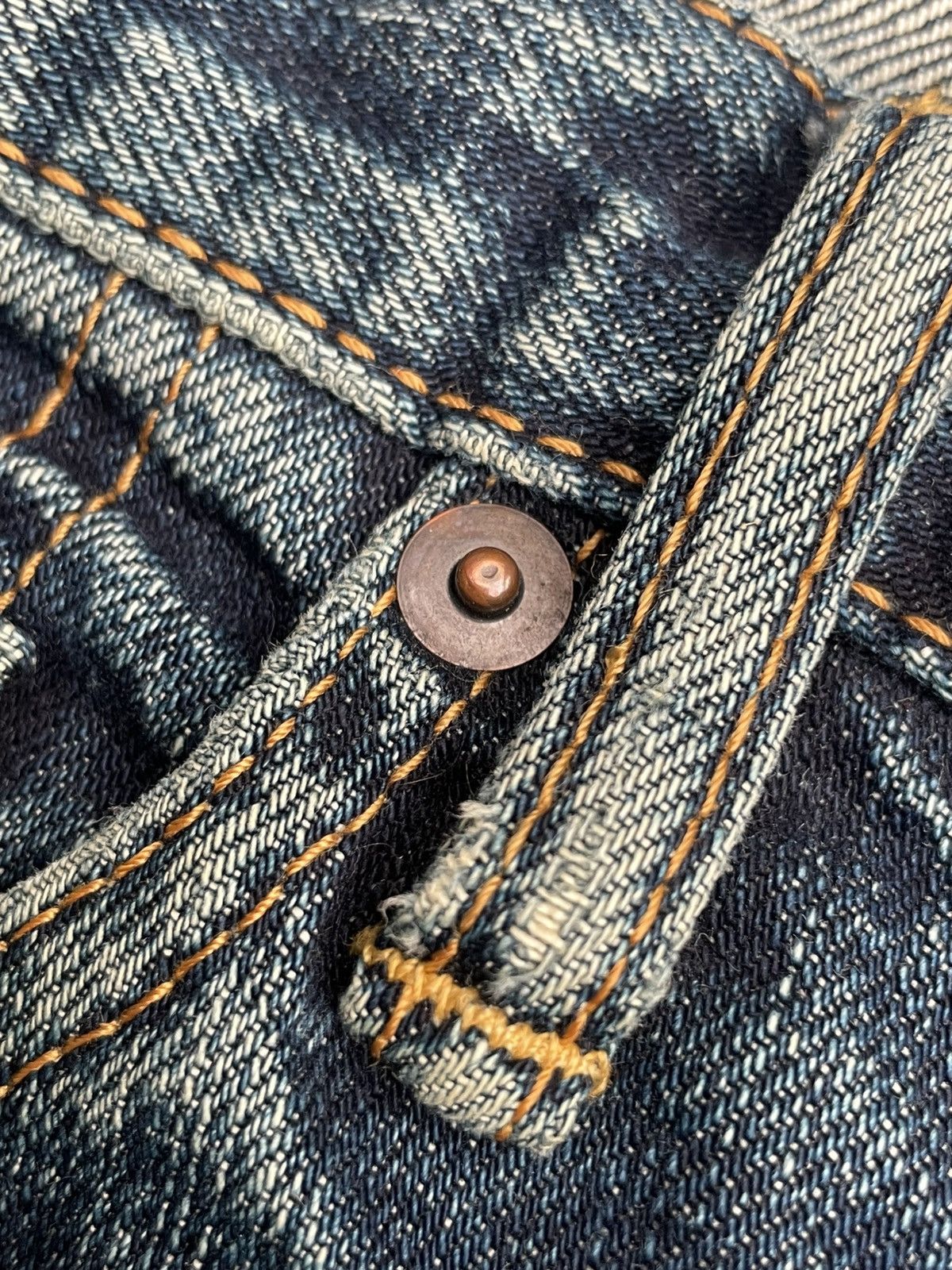 Japanese Brand Ships Redline Selvedge Denim Size US 36 / EU 52 - 22 Thumbnail
