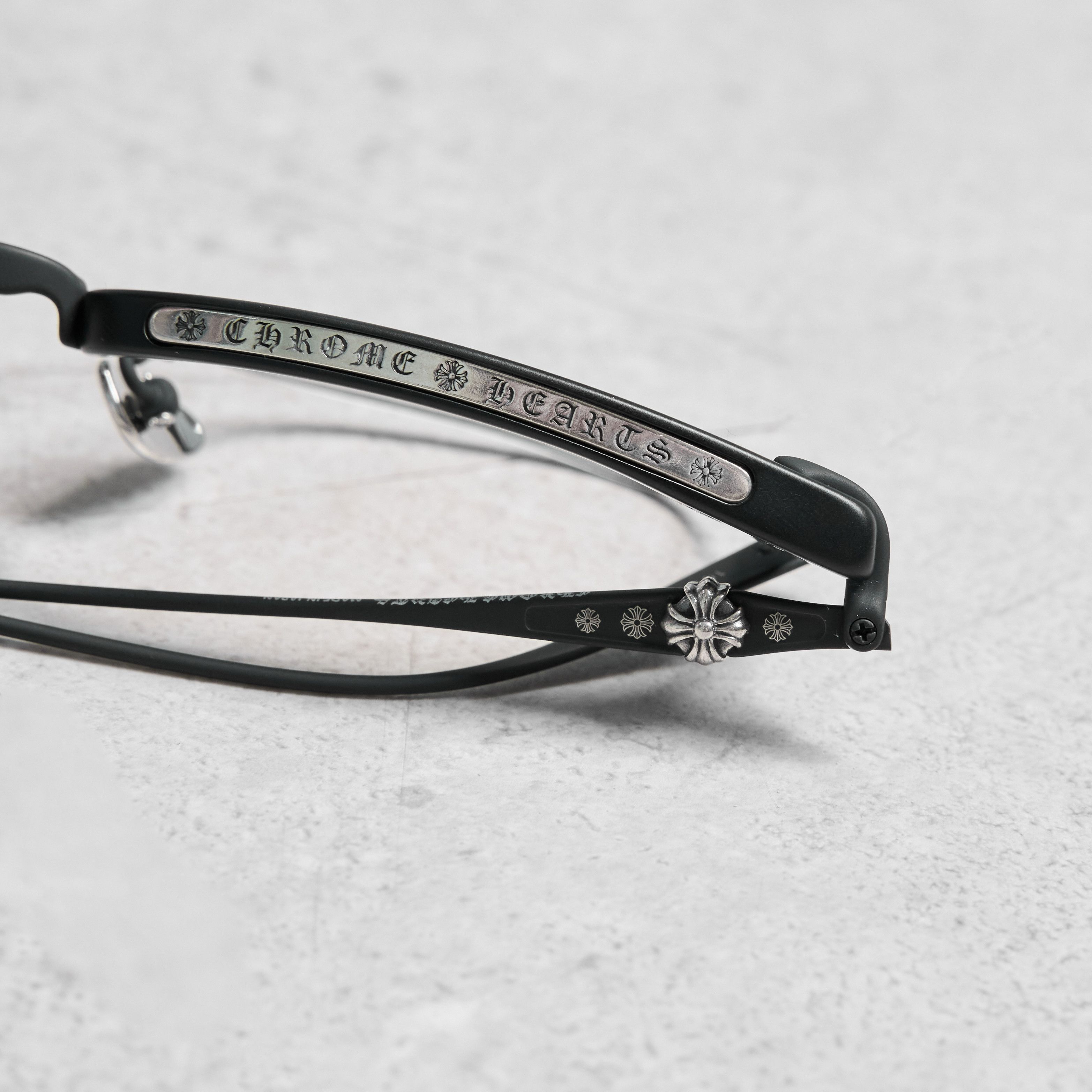 Chrome Hearts CHROME HEARTS SLUNTRADICTION (54) Matte Black Size ONE SIZE - 7 Thumbnail
