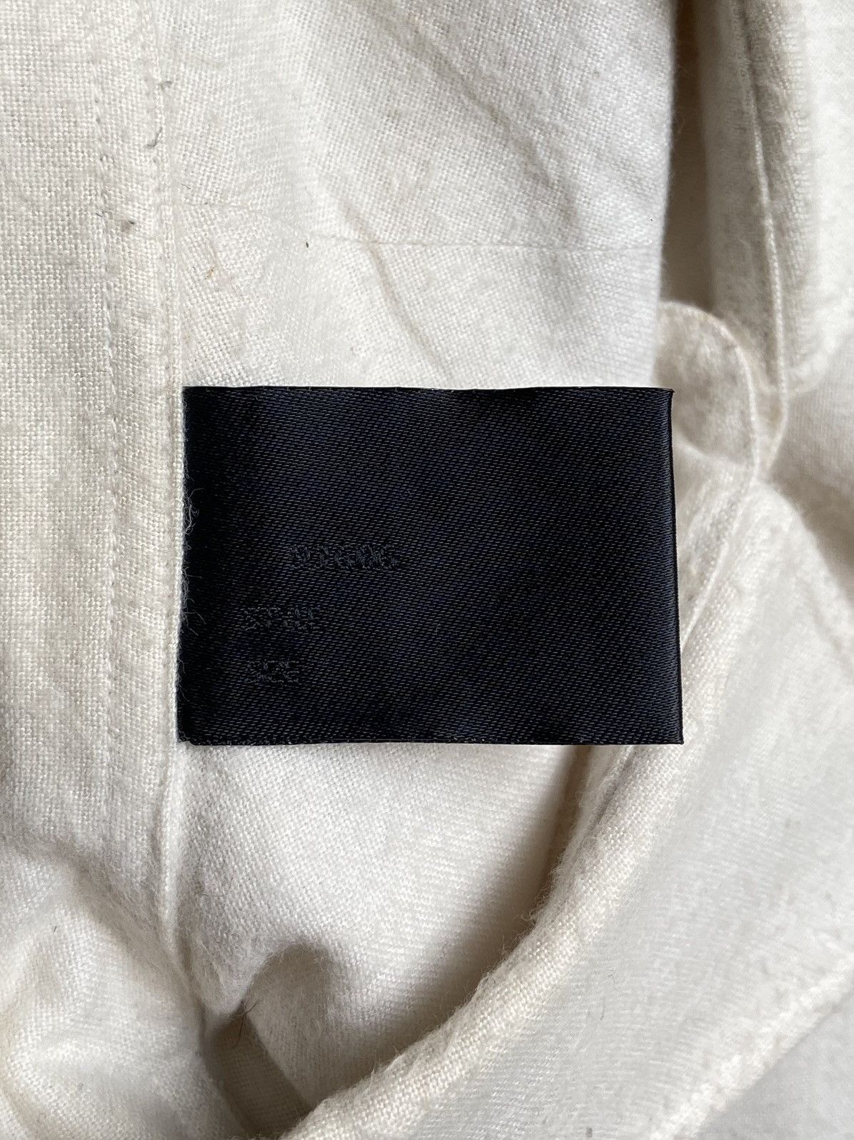Japanese Brand × N.Hoolywood N. HOOLYWOOD Cream Shirt Size US M / EU 48-50 / 2 - 13 Thumbnail