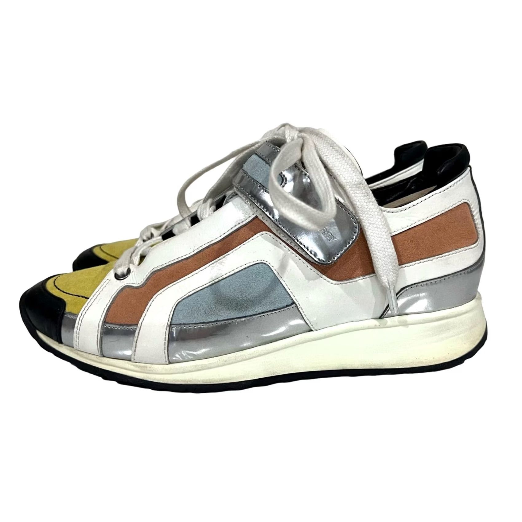 Pierre Hardy Pierre Hardy Street Life Sneakers Suede Trainers Low-Top Womens US 9 39 Multicolor Size US 9 / IT 39 - 7 Thumbnail