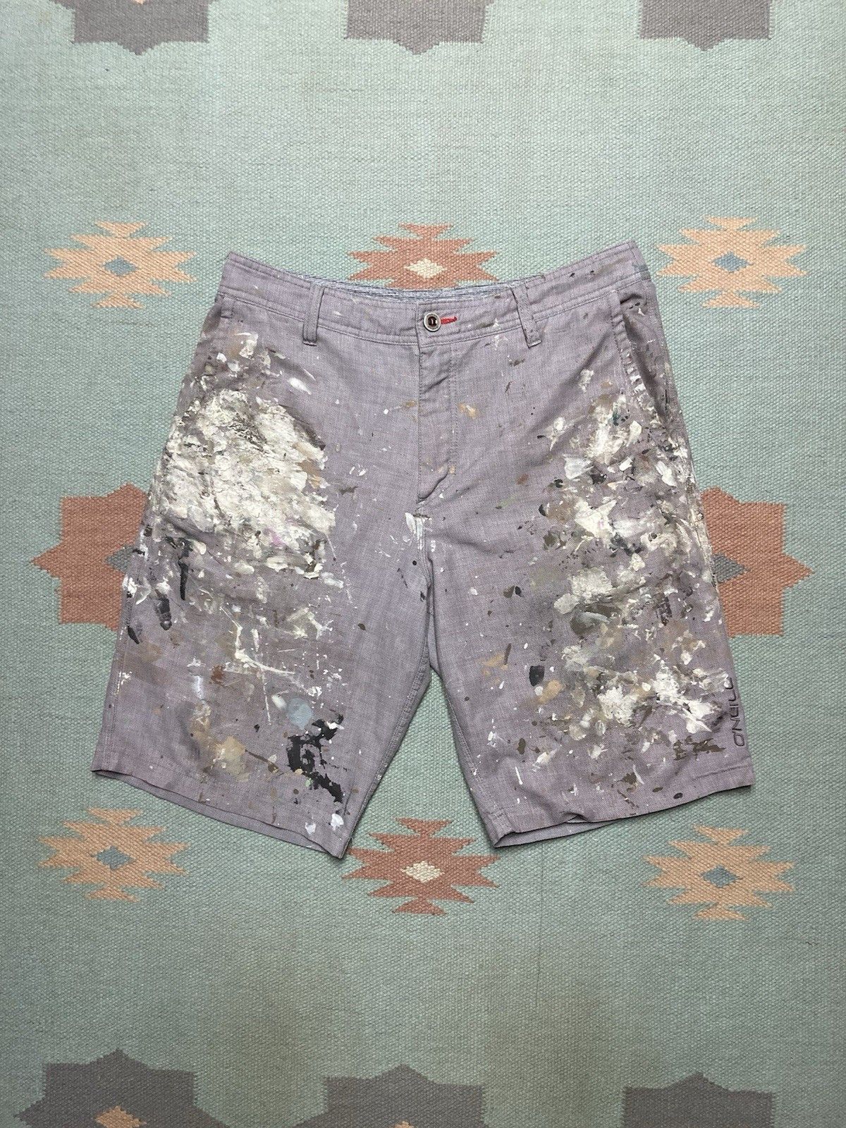 O'Neill O’Neill lightweight shorts paint splatter surf skate mens 32 Size US 32 / EU 48 - 1 Thumbnail