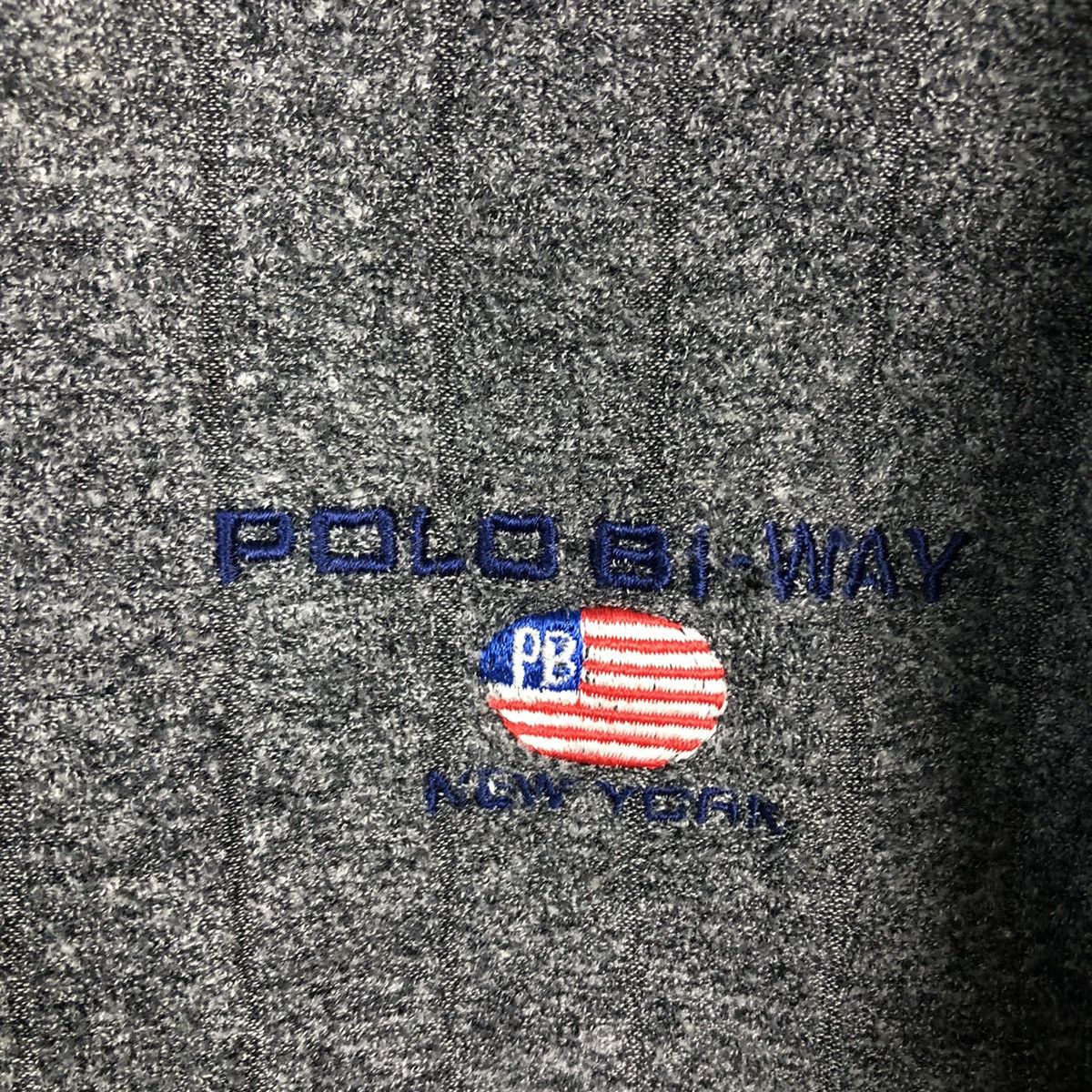 Japanese Brand 🔥VINTAGE SWEATSHIRT POLO BI-WAY SPORT BIG LOGO Size US L / EU 52-54 / 3 - 14 Thumbnail