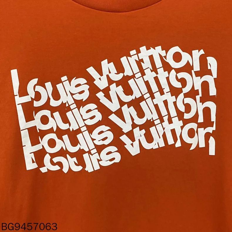 Louis Vuitton Louis Vuitton Orange Logo Short Sleeve T-shirt- Size XL / US 12-14 / IT 48-50 - 5 Thumbnail