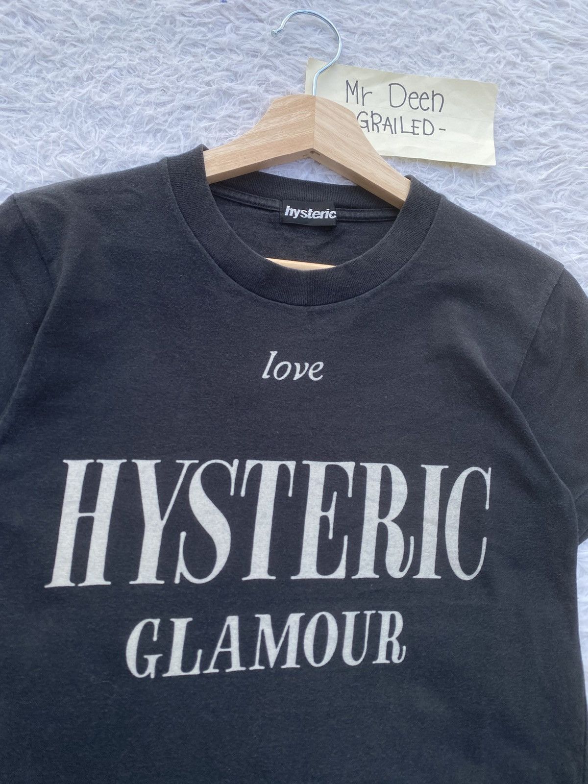 Hysteric Glamour Rare Vintage Love Hysteric Glamour Spellout Tshirt Size US S / EU 44-46 / 1 - 6 Thumbnail