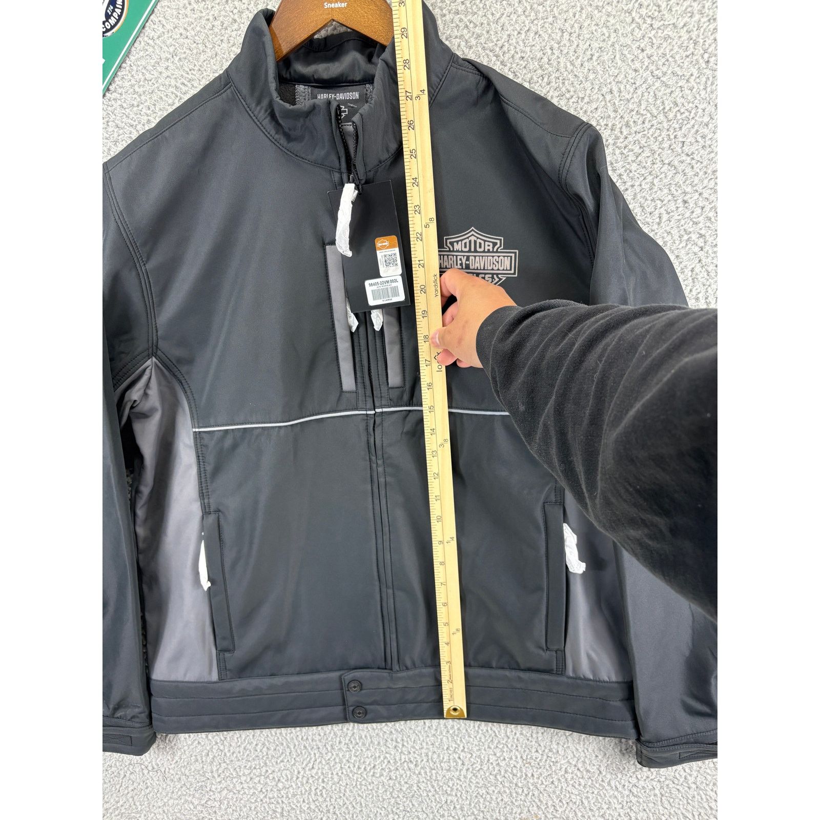 Harley Davidson Harley Davidson Bar & Shield Soft Shell Woven Jacket Mens XL Size US XL / EU 56 / 4 - 2 Thumbnail