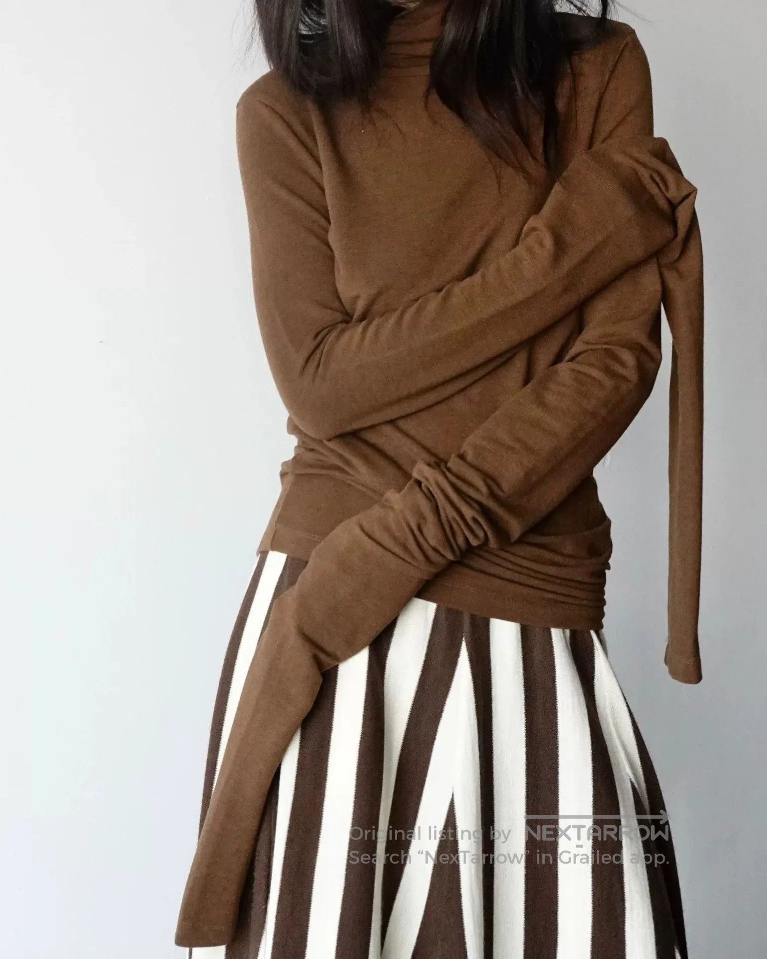 Lemaire Lemaire Long Sleeve High Neck Sweater. Size XS / US 0-2 / IT 36-38 - 9 Thumbnail