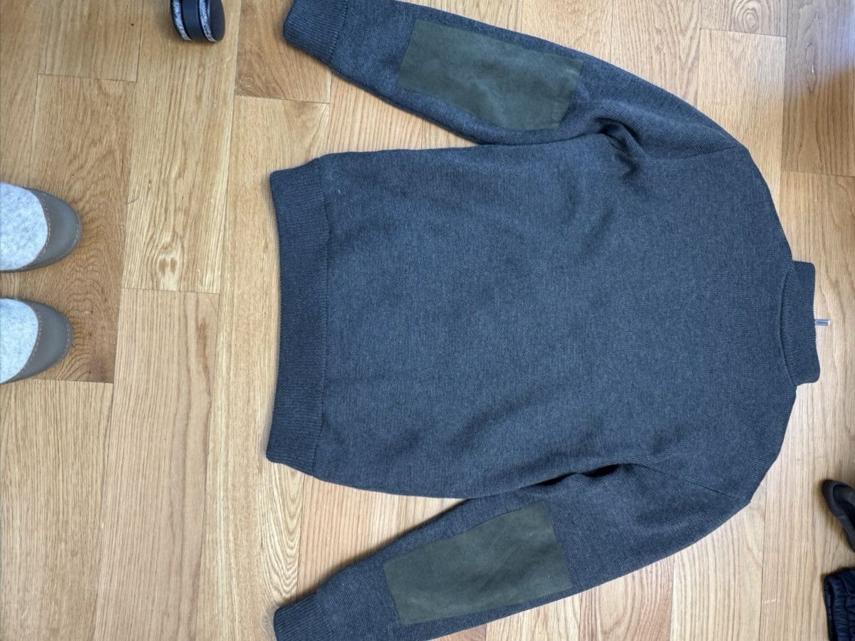 Barbour Barbour Storm Half Zip Loden Wool Pullover Sweater - Medium Size US M / EU 48-50 / 2 - 2 Thumbnail