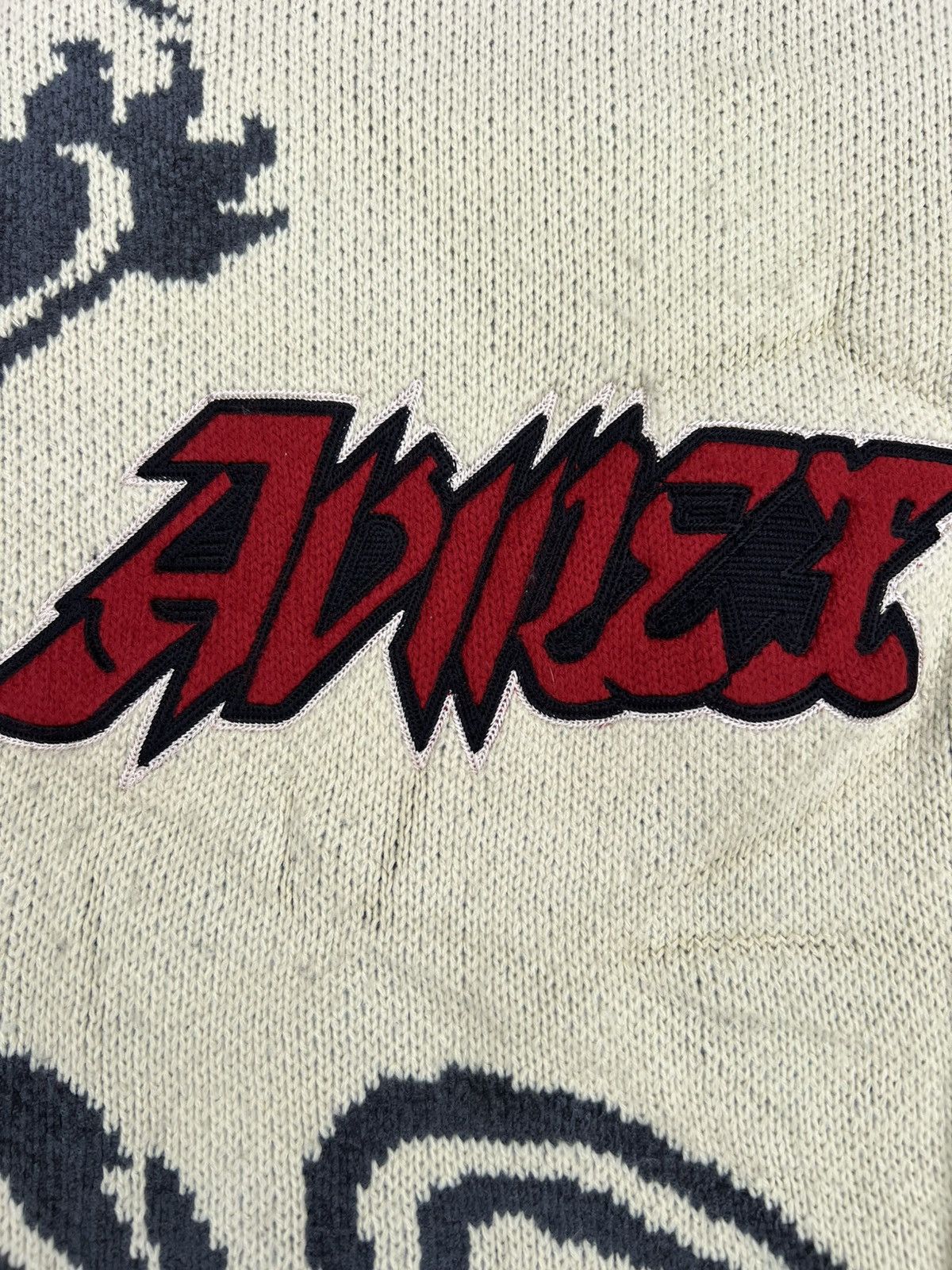 Avirex Rare Vintage Y2K Avirex Panther Intarsia Knit Sweater -XXL Size US XXL / EU 58 / 5 - 4 Thumbnail