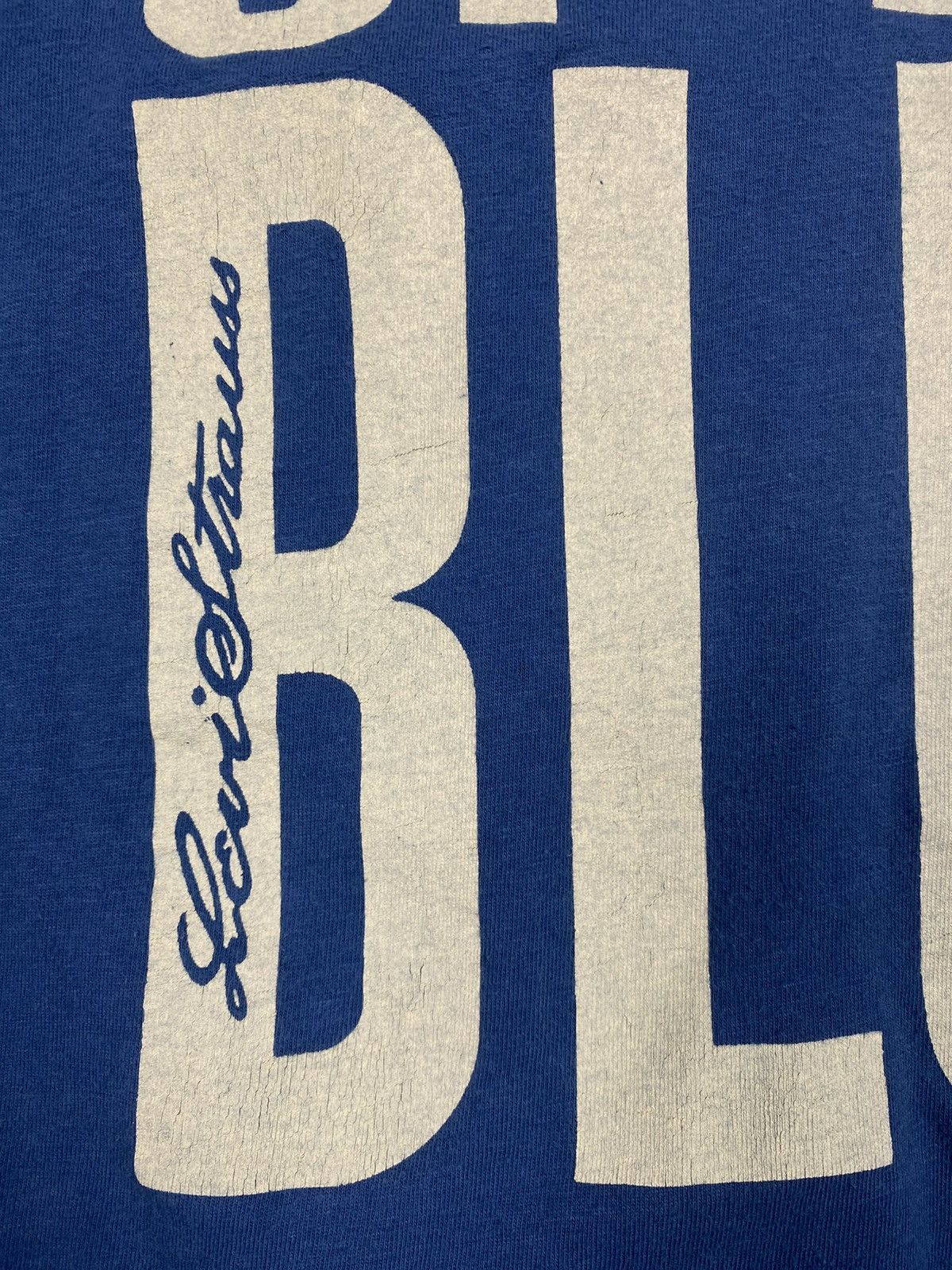 Levi's Vintage Levi’s Power of the Blue Graphic Tee Y2K 90s USA Size US XL / EU 56 / 4 - 12 Thumbnail