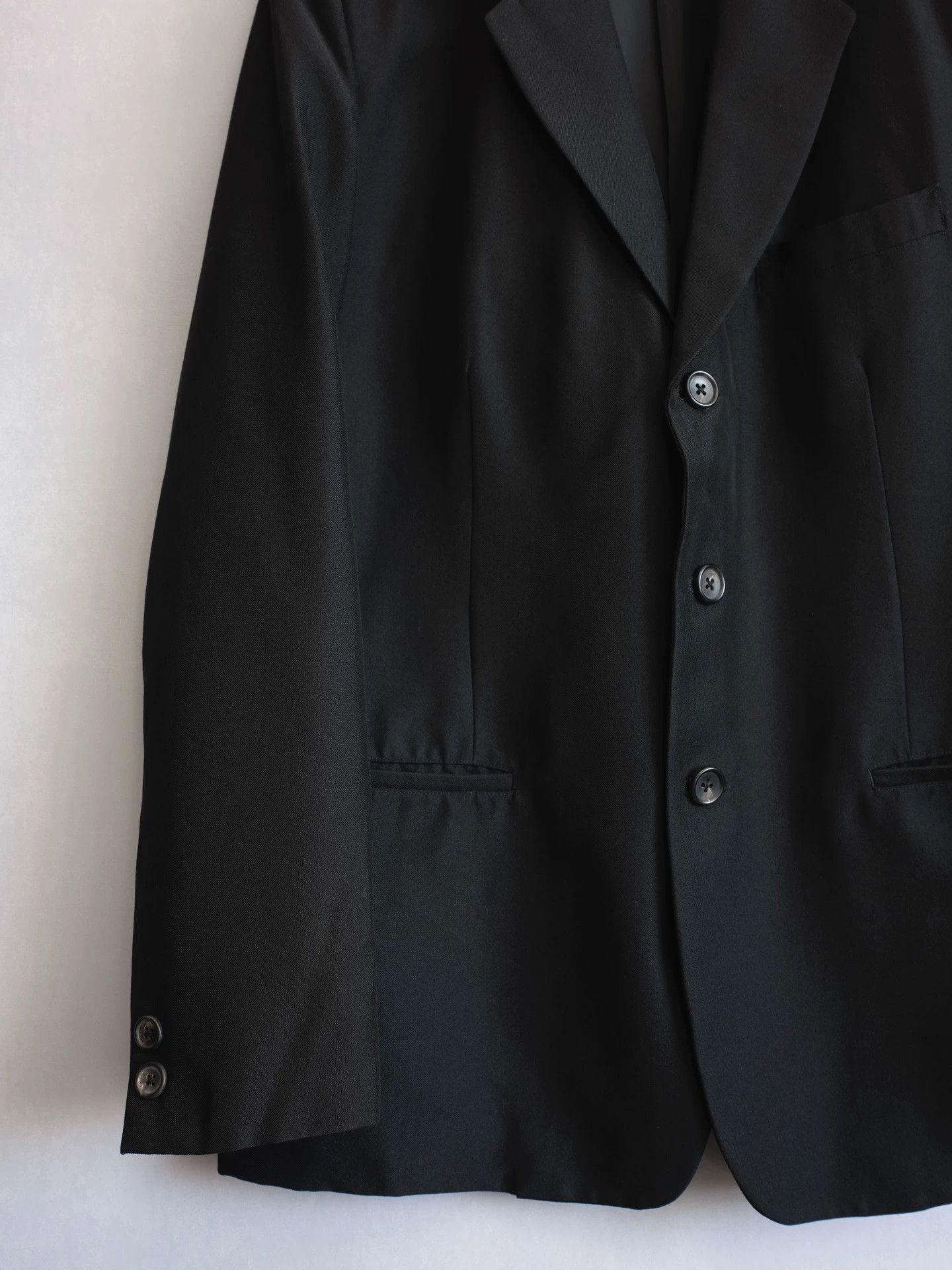 Yohji Yamamoto Yohji Yamamoto 97AW 3B Mixed Luminous Wax Blazer M Size US M / EU 48-50 / 2 - 6 Thumbnail