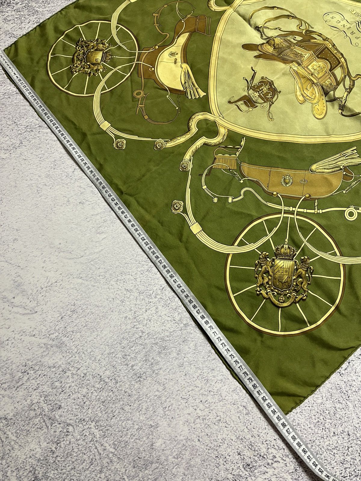 Hermes Vintage 90’s Hermes Springs Silk Scarf Philippe LeDoux Rare Size ONE SIZE - 23 Thumbnail