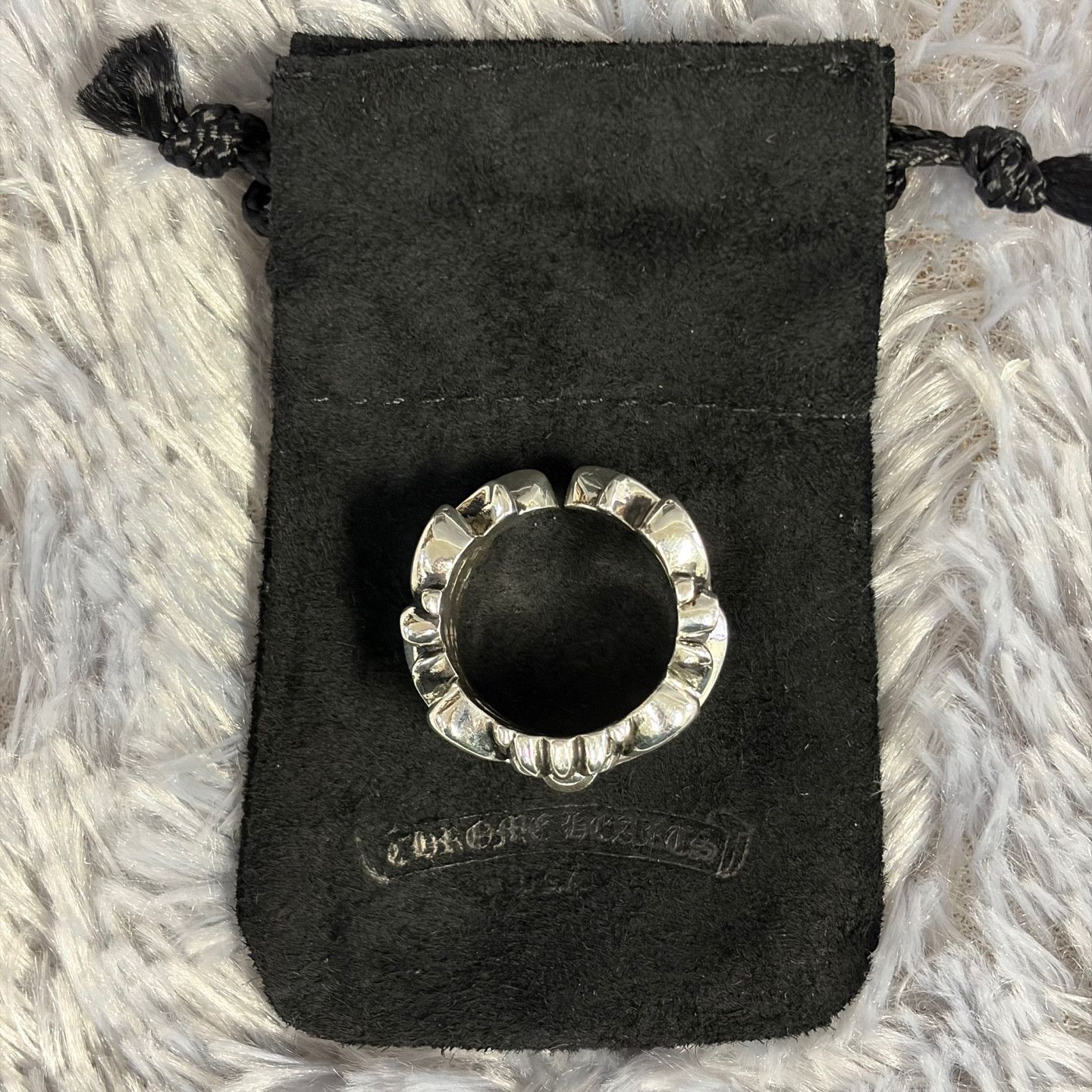 Chrome Hearts Double Floral Ring Size 9 Size ONE SIZE - 7 Thumbnail