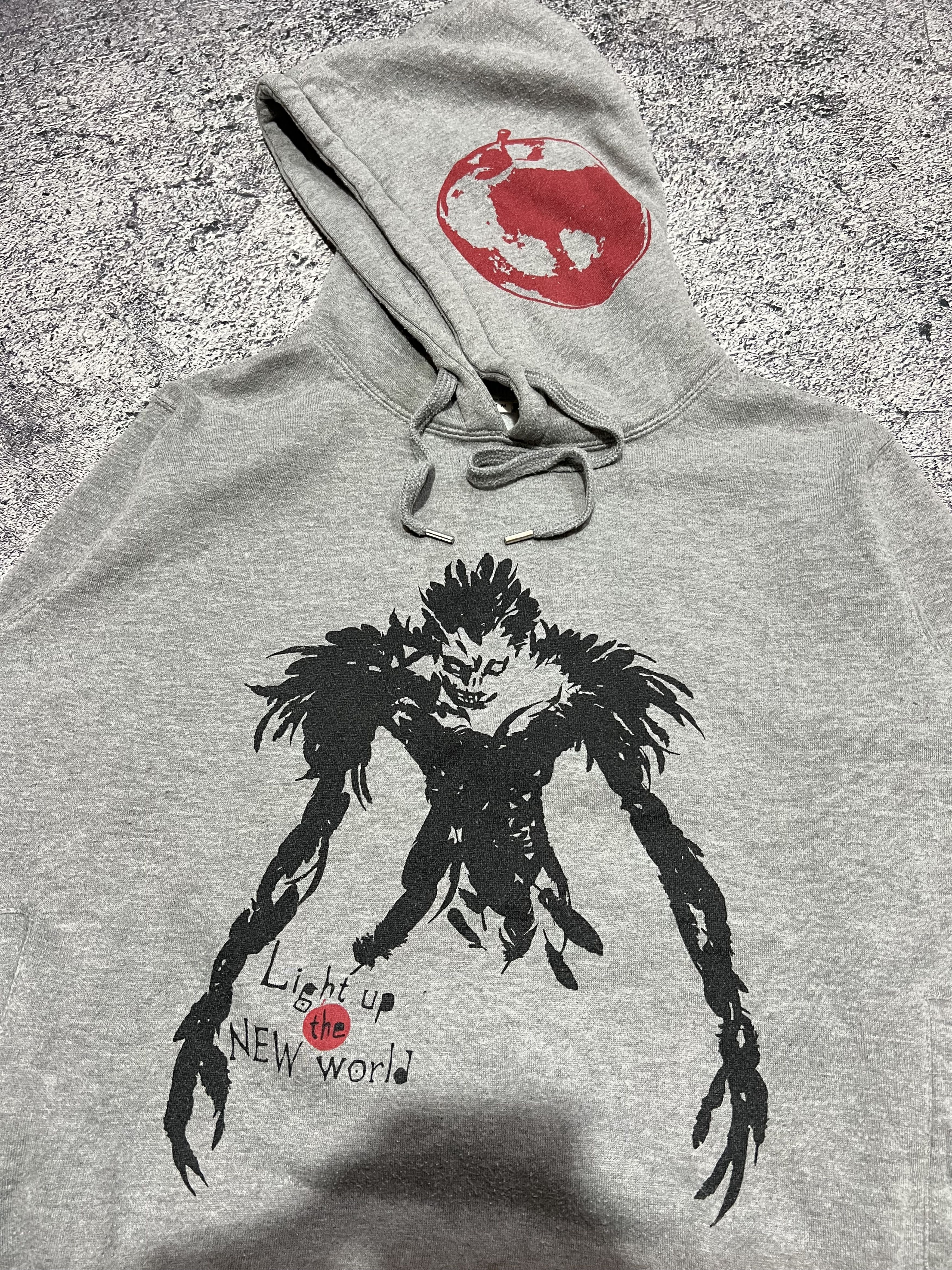 Japanese Brand 2000s Death Note Film Poem Hoddie y2k Size US M / EU 48-50 / 2 - 2 Thumbnail