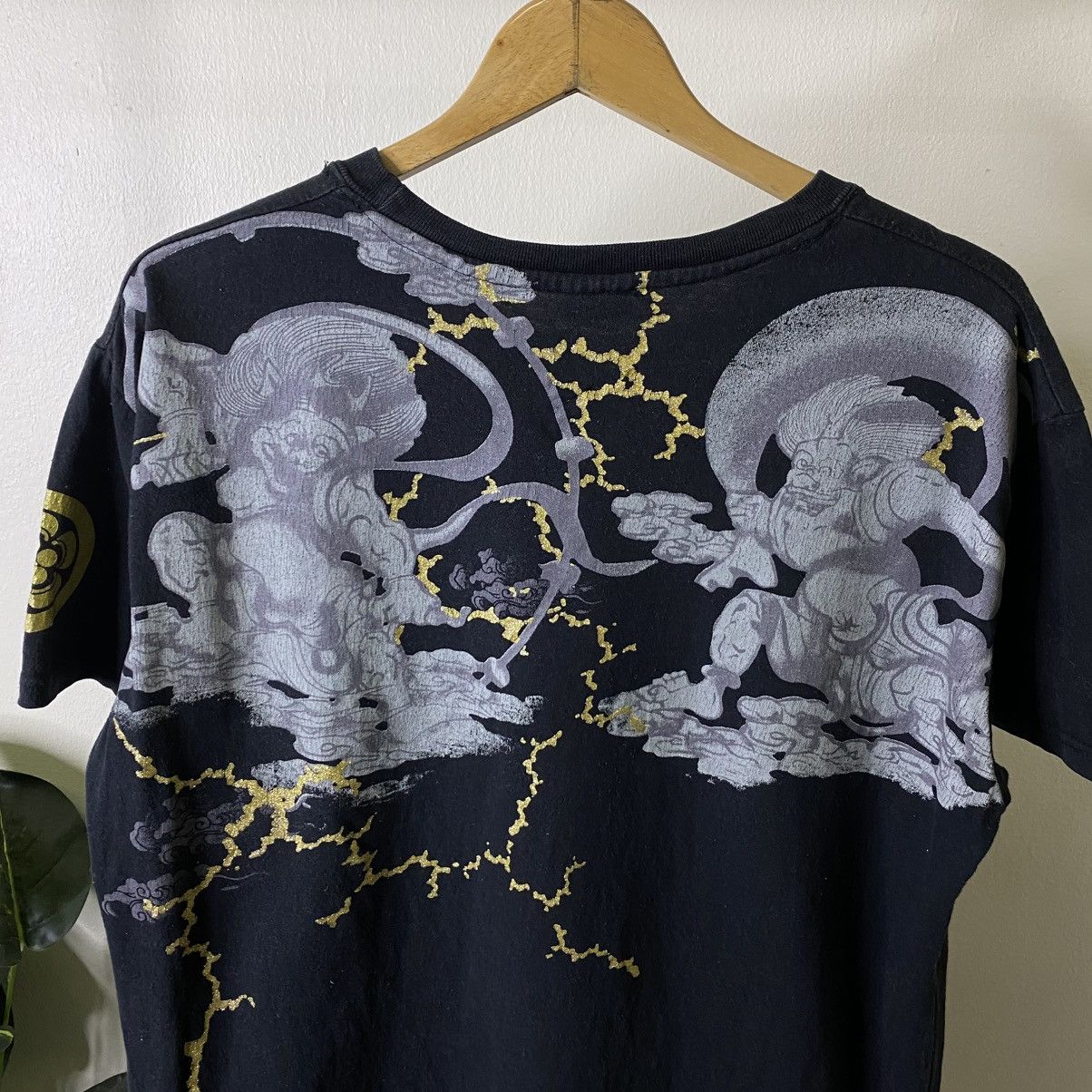 Japanese Brand CureAll Japanese Motive Karakuri Tamashii Ed Hardy Style Tee Size US L / EU 52-54 / 3 - 12 Thumbnail