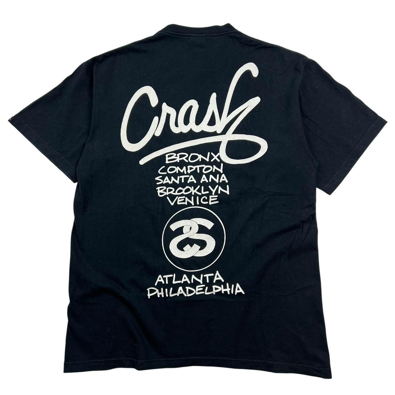 Stussy Vintage Stussy Customade Crash World Tour T-Shirt - Large Size US L / EU 52-54 / 3 - 2 Thumbnail