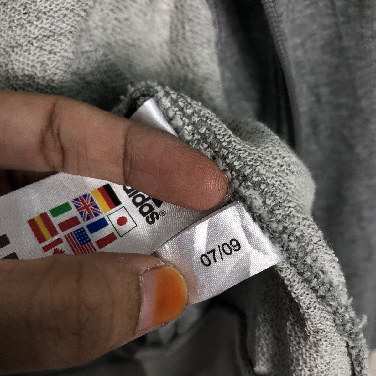 Adidas 📌Rich Grey Vintage Zipper Jacket Adidas Size US M / EU 48-50 / 2 - 25 Thumbnail