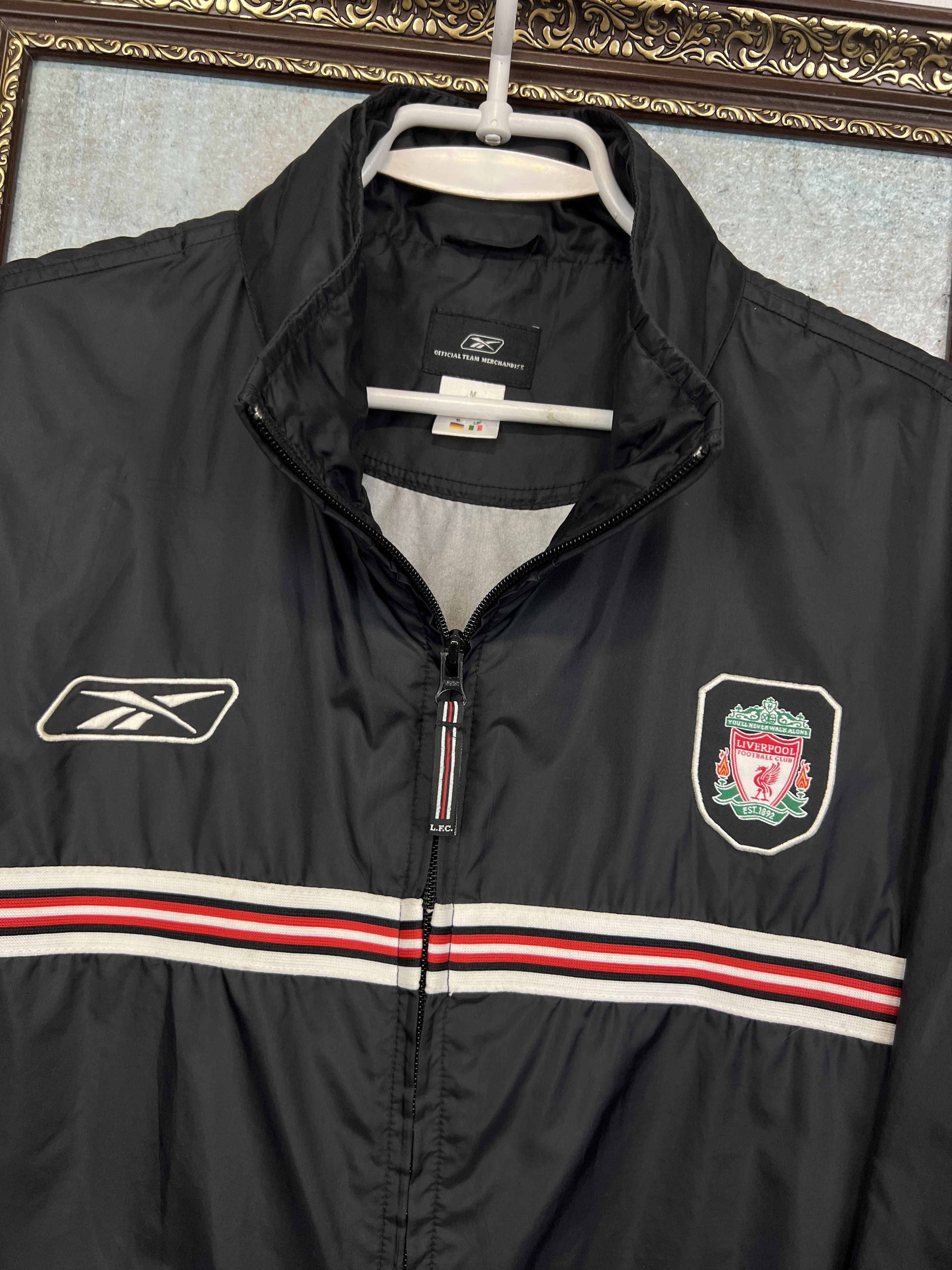 Reebok Liverpool Football Train Jacket Windbreaker Track Top Size US M / EU 48-50 / 2 - 3 Thumbnail