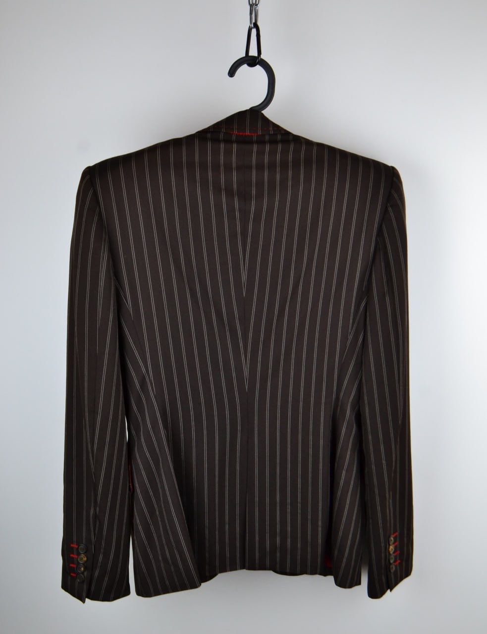 Carolina Herrera Carolina Herrera Brown Striped Blazer jacket women Size 8 Size S / US 4 / IT 40 - 8 Thumbnail