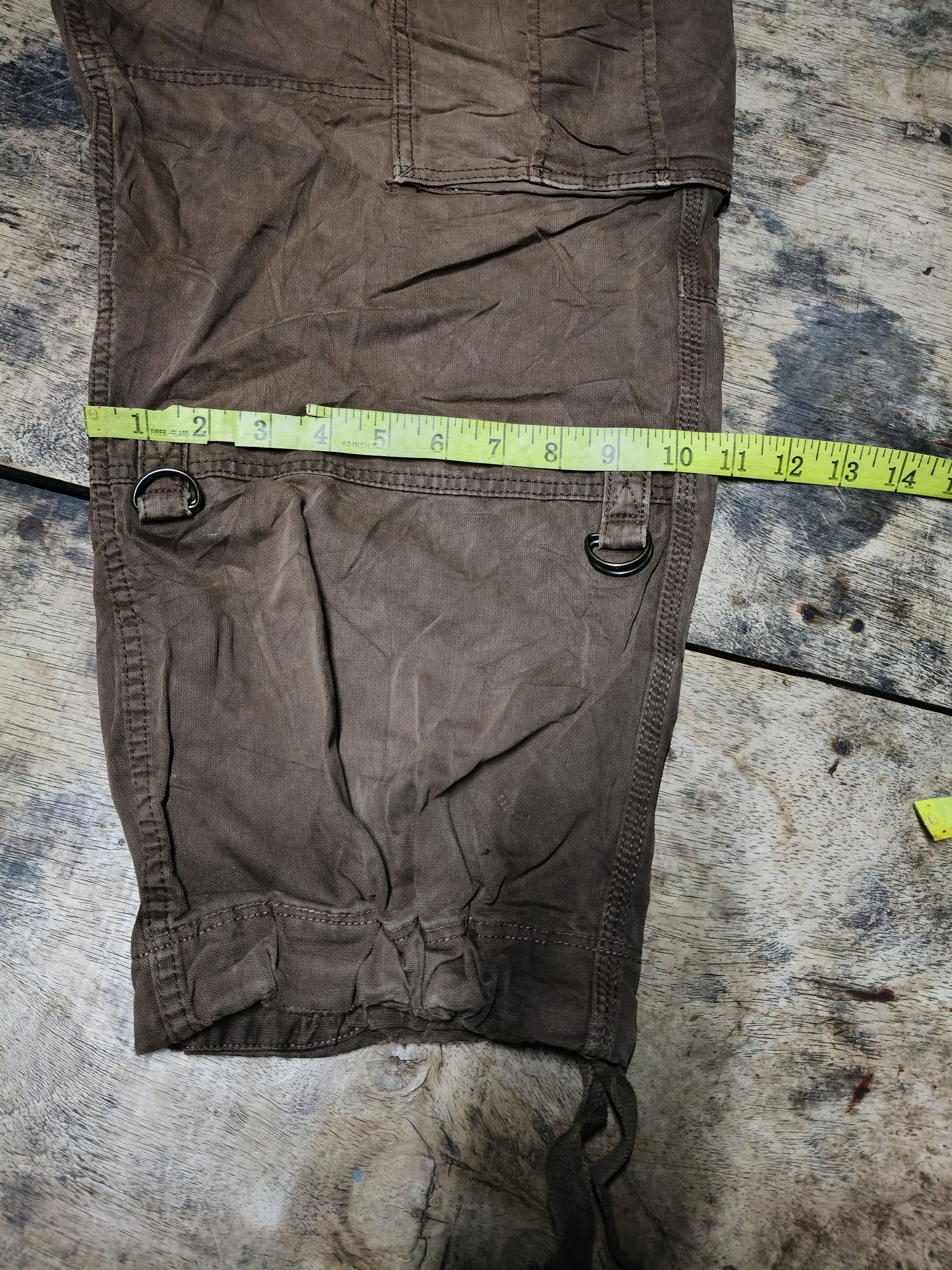 Uniqlo Vintage Uniqlo Quarter Cargo Pants zipper pocket Size US 40 / EU 56 - 13 Thumbnail
