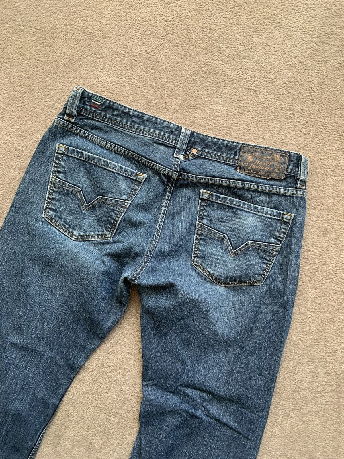 Diesel × If Six Was Nine × Le Grande Bleu (L.G.B.) Diesel Larke Straight Mudwash Jeans LGB Ifsixwasnine vibe Size US 32 / EU 48 - 3 Thumbnail
