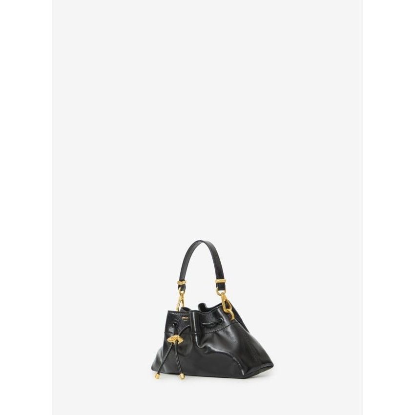 Jimmy Choo JIMMY CHOO Cinch Small Black Gold Bag New & Authentic Size ONE SIZE - 2 Thumbnail