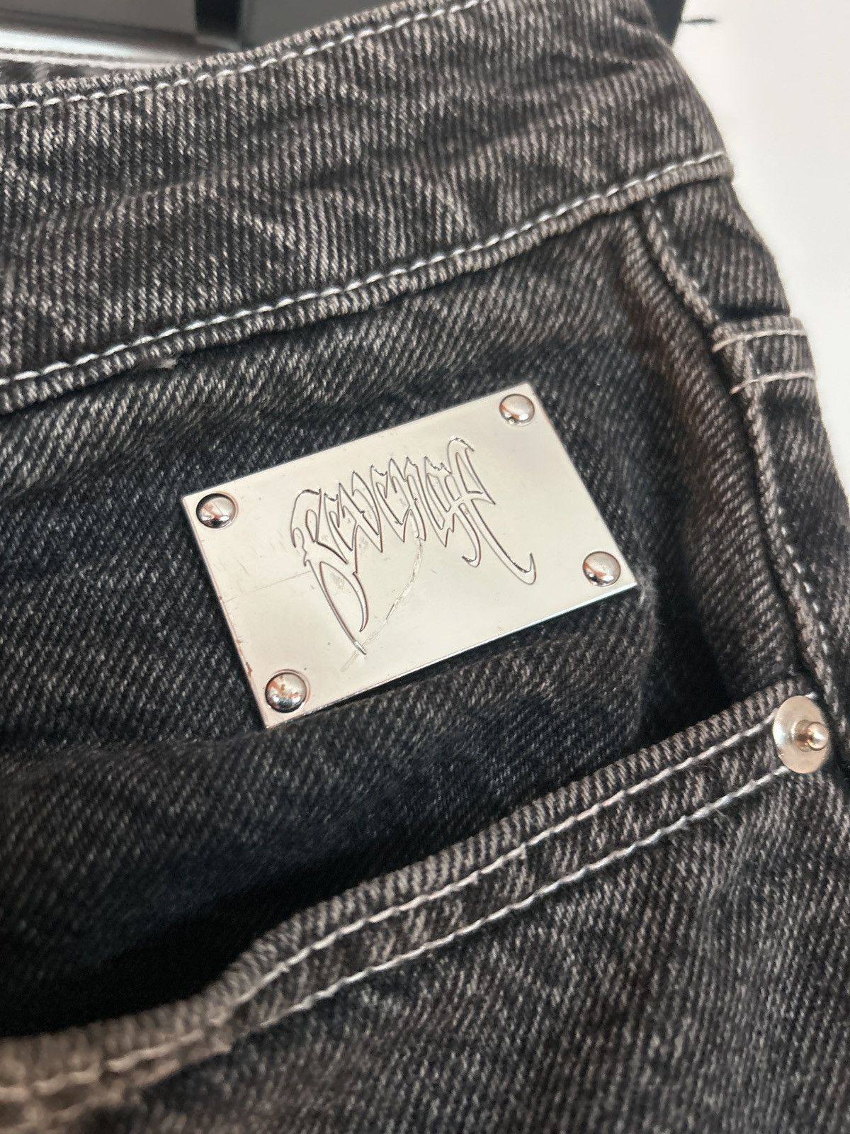 Revenge Revenge Skull Denim Size US 30 / EU 46 - 5 Thumbnail