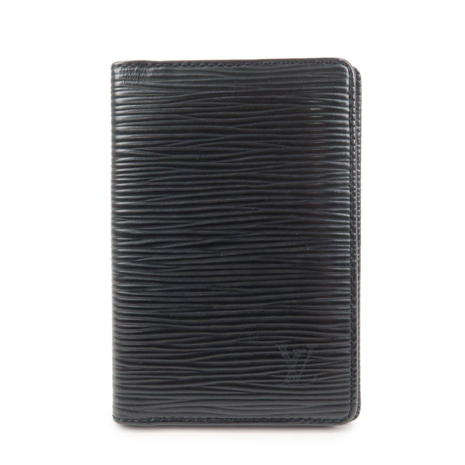 Louis Vuitton Louis Vuitton Epi Organizer De Poche Card Case Black Size ONE SIZE - 1 Thumbnail