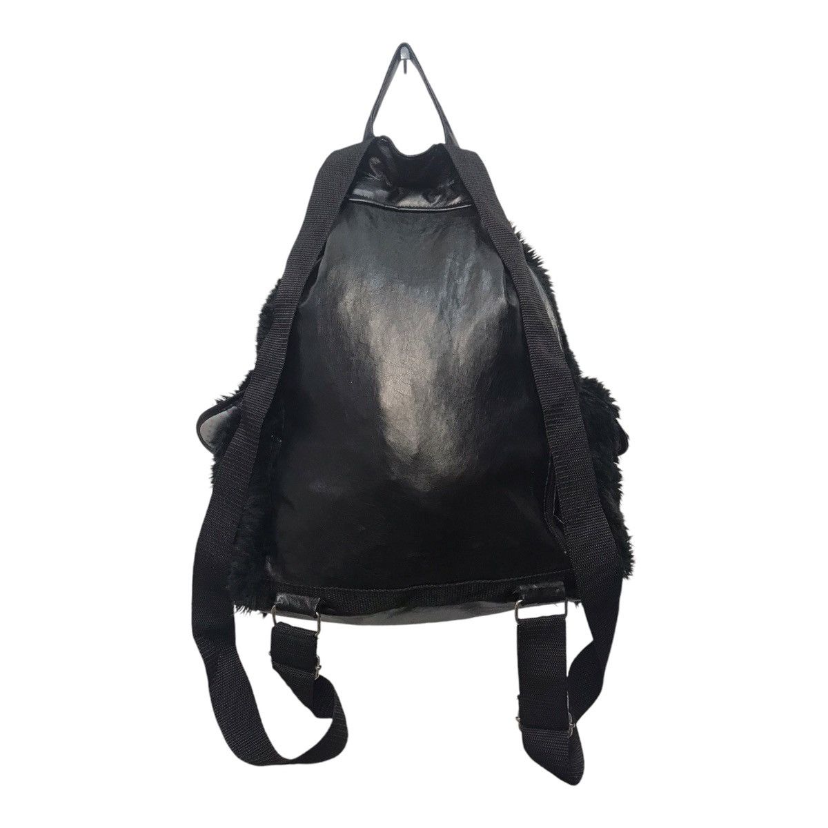 Swimmer Mink Fur Black Bag