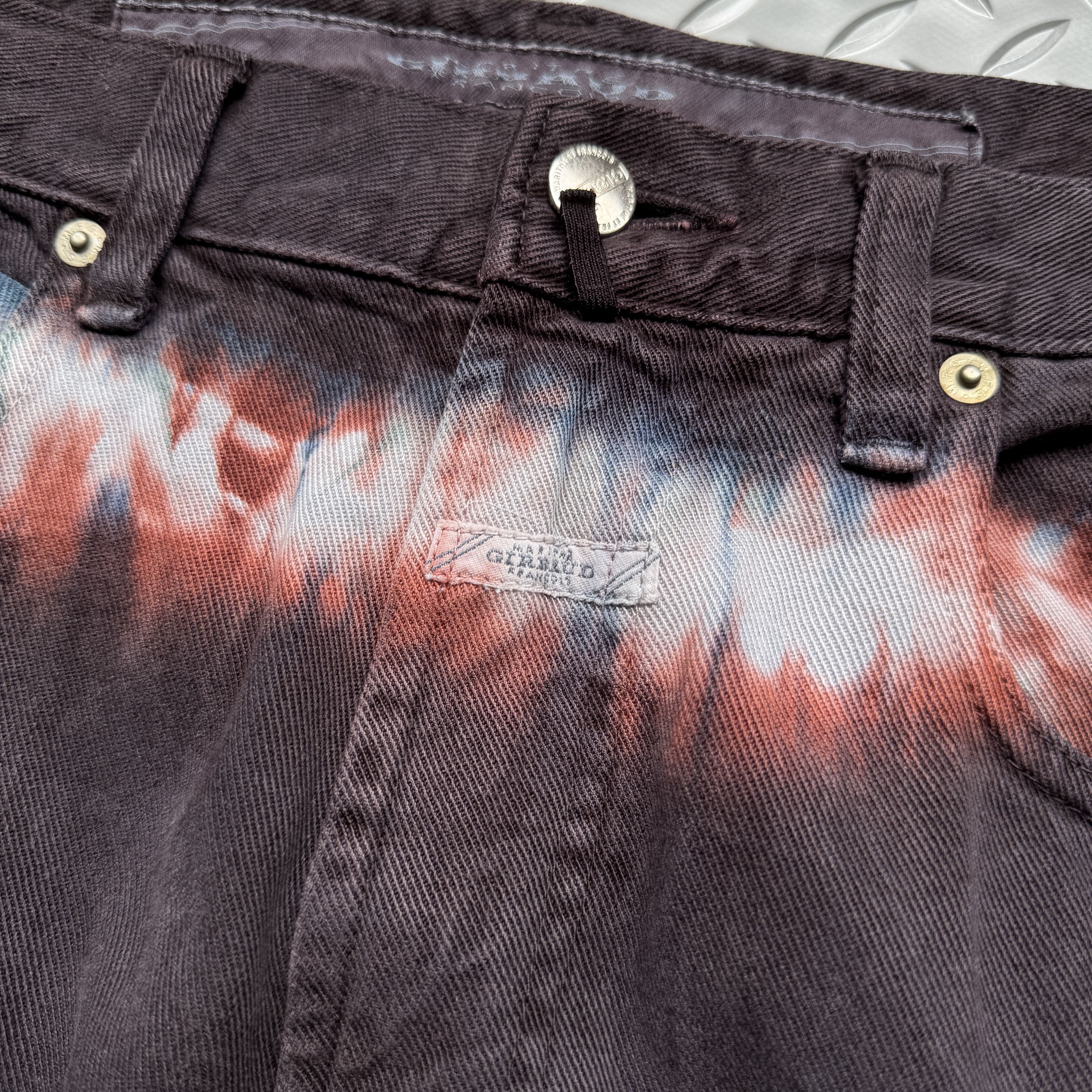 Marithe + Francois Girbaud Marithé François Girbaud Archive Tie Dye Pants Size US 31 - 7 Thumbnail