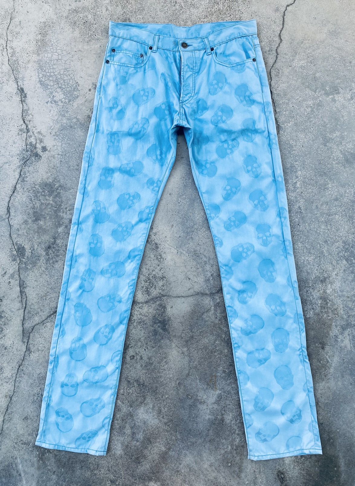 Lucien Pellat-Finet Vintage Lucien Pellet Finet Printed Pants Size US 31 - 1 Thumbnail