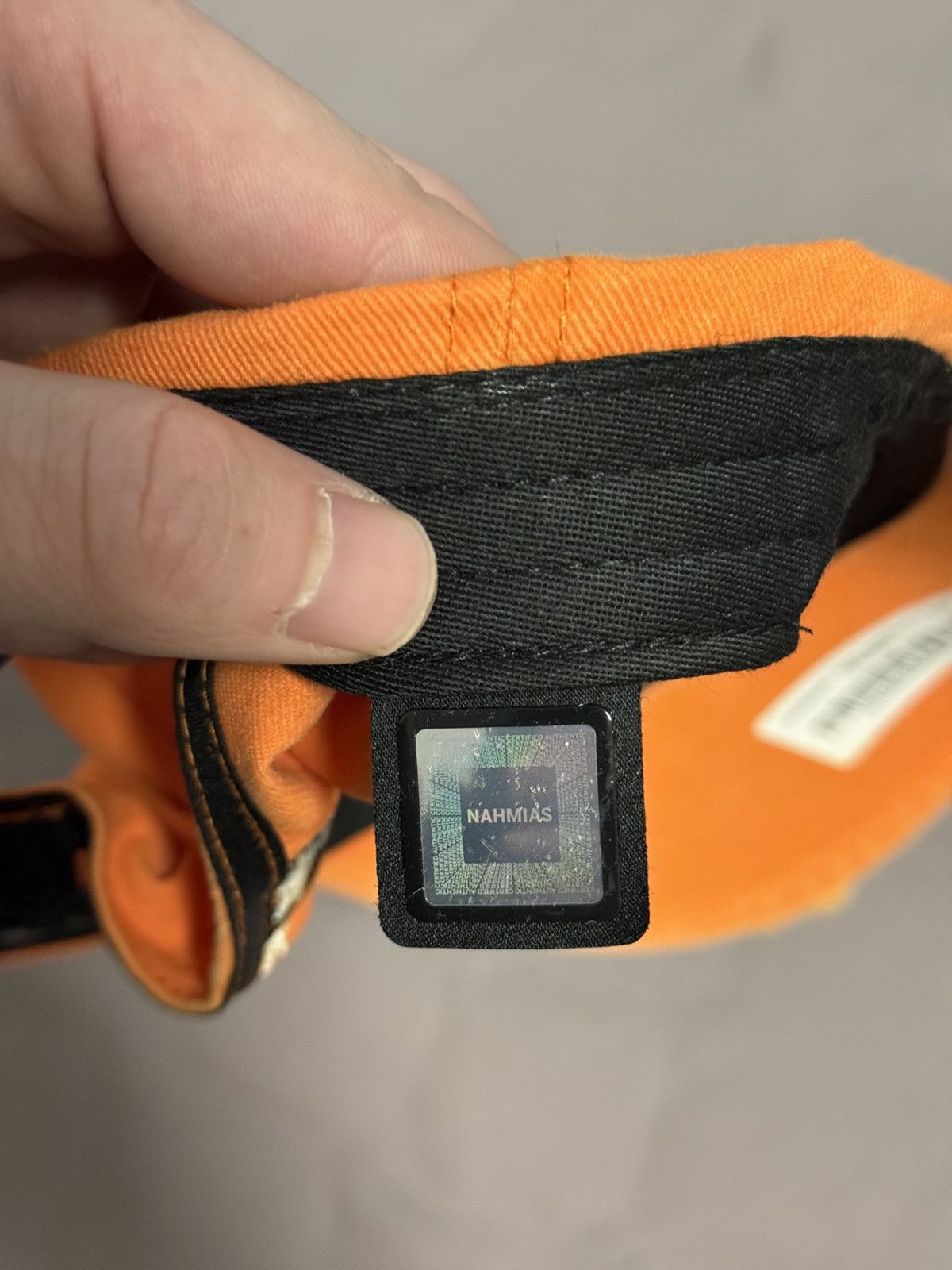 A24 × Nahmias NAHMIAS x Marty Supreme A24 cap orange Size ONE SIZE - 4 Thumbnail