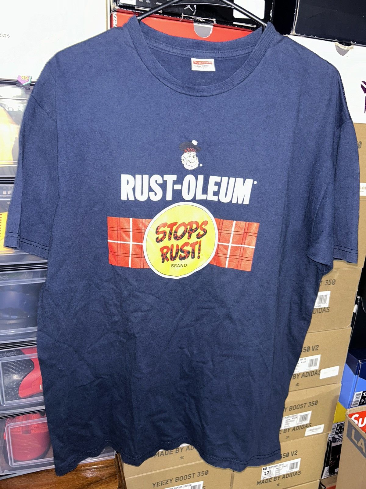 Supreme Supreme Rustoleum Tee Shirt 2010 size Large NEW Size US L / EU 52-54 / 3 - 1 Thumbnail