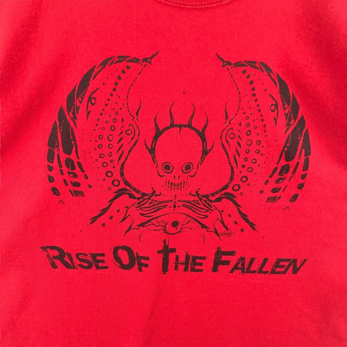 Band Tees × Vintage Pick!! Vtg Y2K OMEN Rise Of The Fallen Heavy Tee Tshirt Size US XL / EU 56 / 4 - 8 Thumbnail