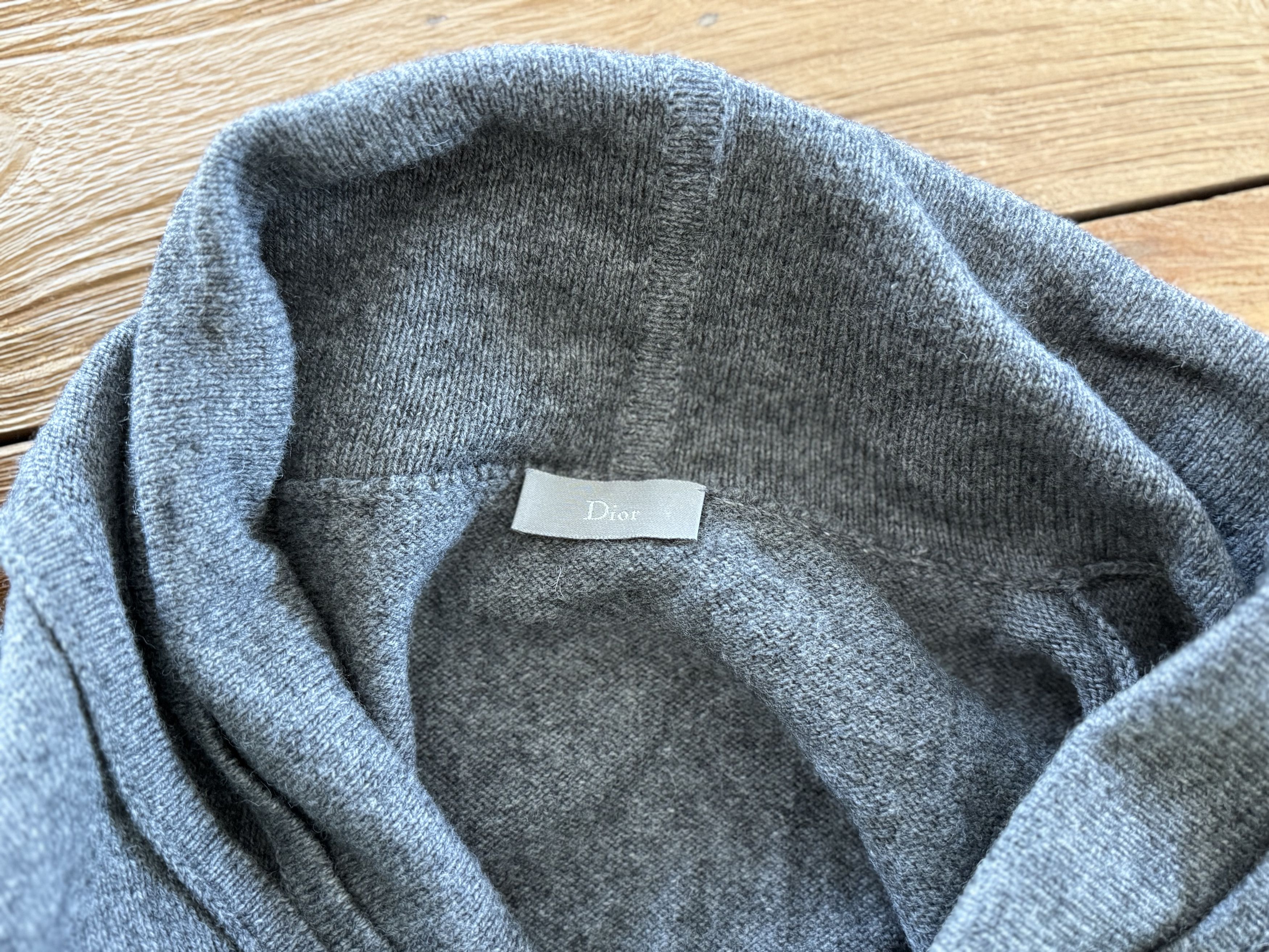 Dior Dior Homme 2010 Camel Hair Cardigan Size US L / EU 52-54 / 3 - 4 Thumbnail