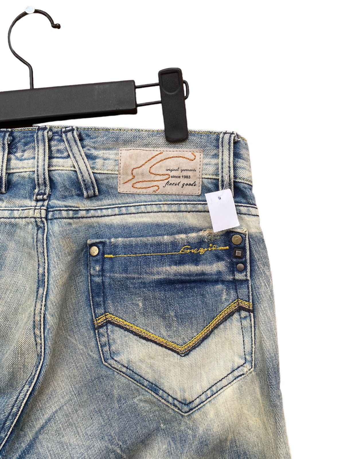 Japanese Brand Energie Distressed Denim Pants Size US 30 / EU 46 - 6 Thumbnail