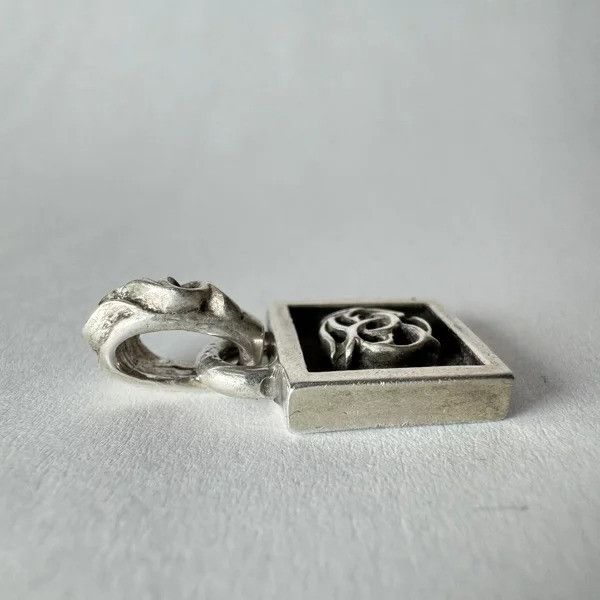 Chrome Hearts 🔥CHROME HEARTS FRAMED FLORAL PENDANT silver Size ONE SIZE - 3 Thumbnail