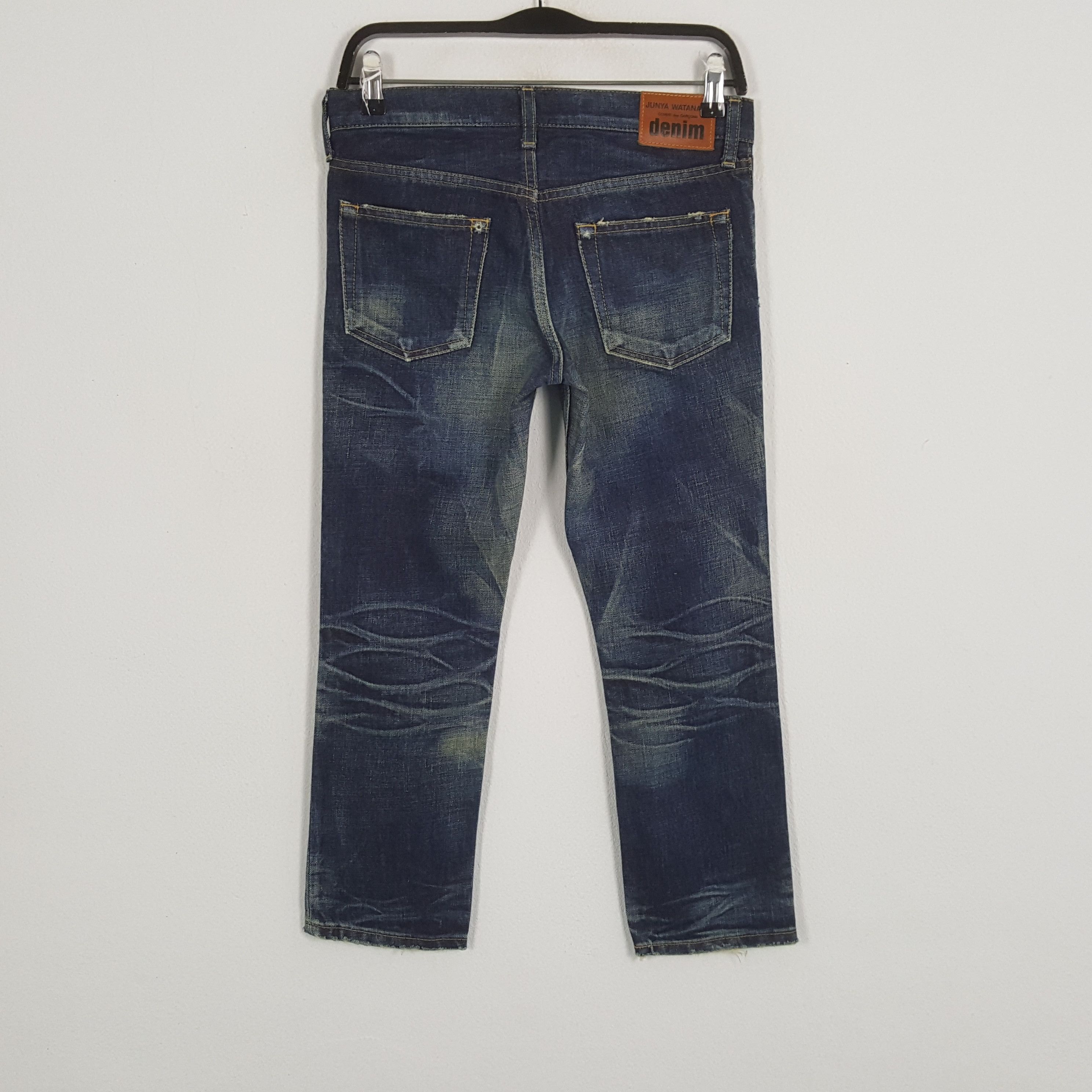 Comme des Garcons × Junya Watanabe × Vintage COMMME DE GARCONS JUNYA WATANABE Fashion Designer Jeans Size US 29 - 4 Thumbnail
