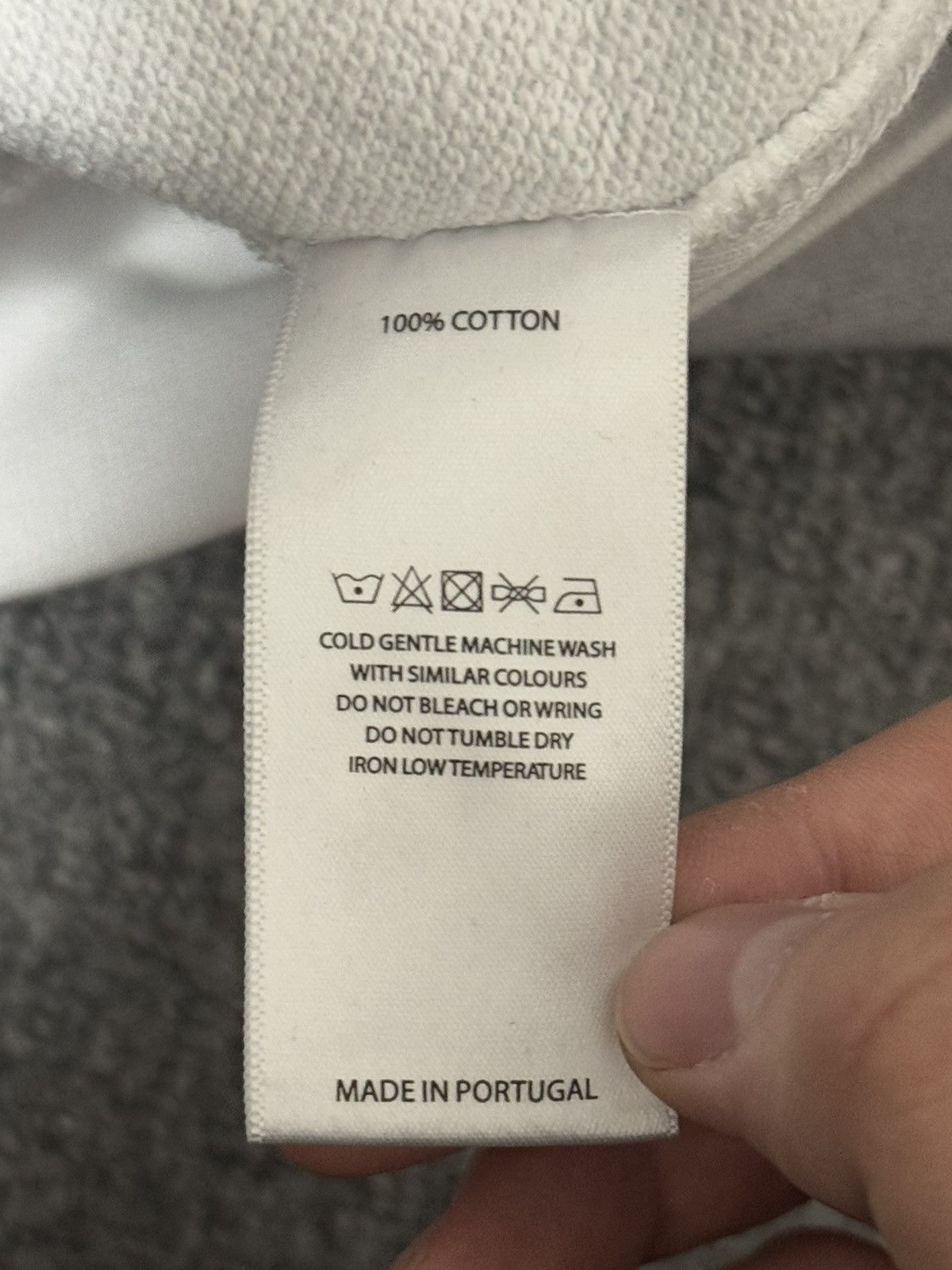 Anonymous Club Anonymous Club 24 dirty white hoodie Size US M / EU 48-50 / 2 - 5 Thumbnail