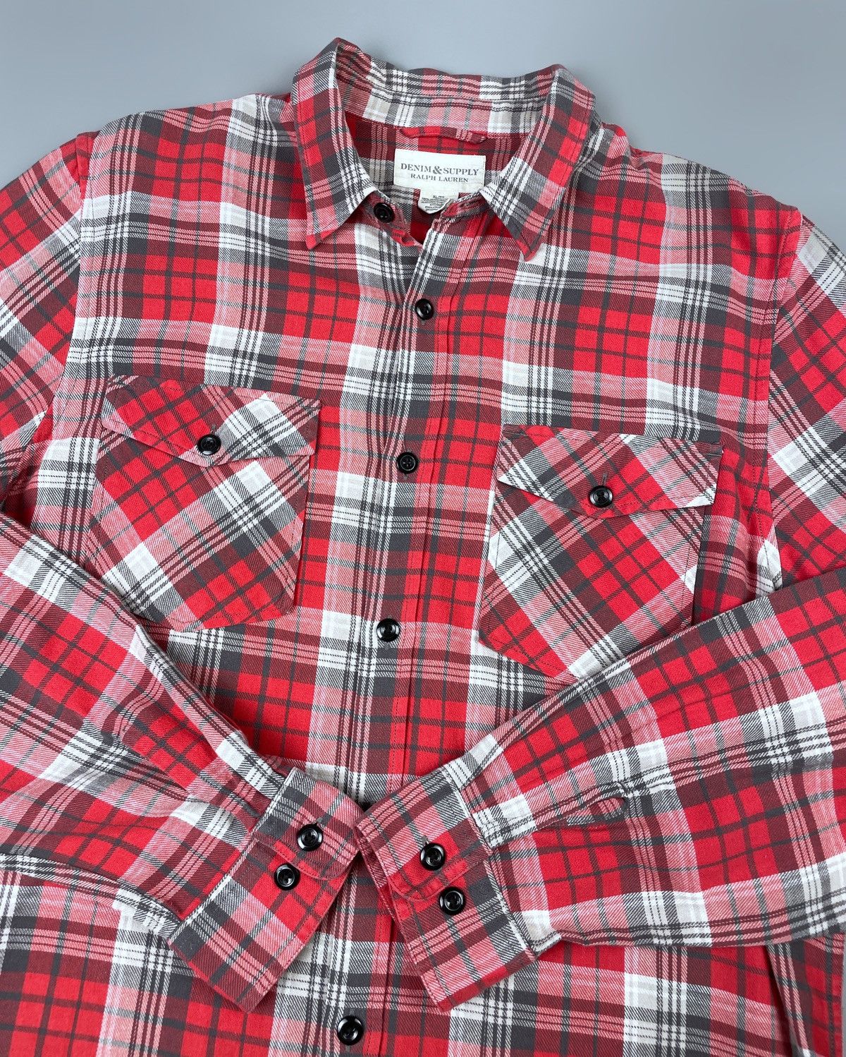 Denim & Supply Ralph Lauren Denim & Supply Ralph Lauren Flannel Checked LS Shirt Size XL Size US XL / EU 56 / 4 - 10 Thumbnail