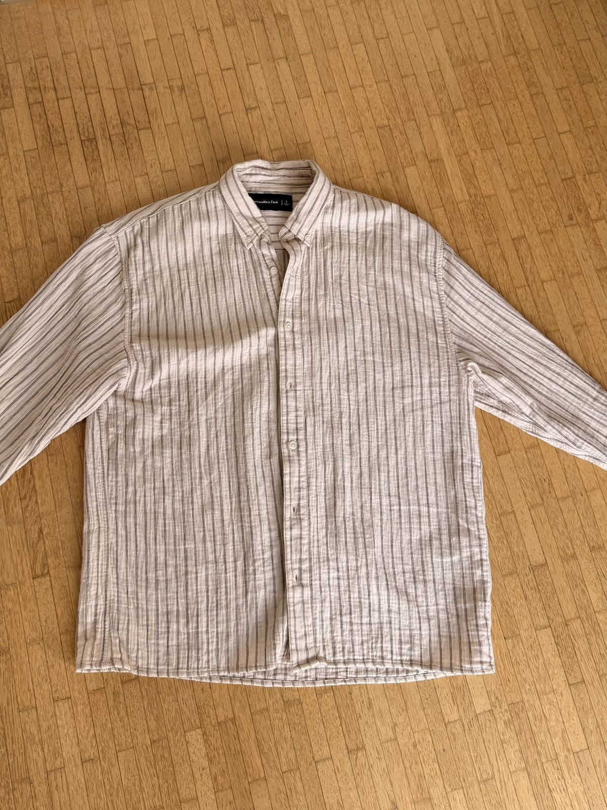 Abercrombie & Fitch ABERCROMBIE & FITCH longsleeve shirt Size US L / EU 52-54 / 3 - 1 Thumbnail