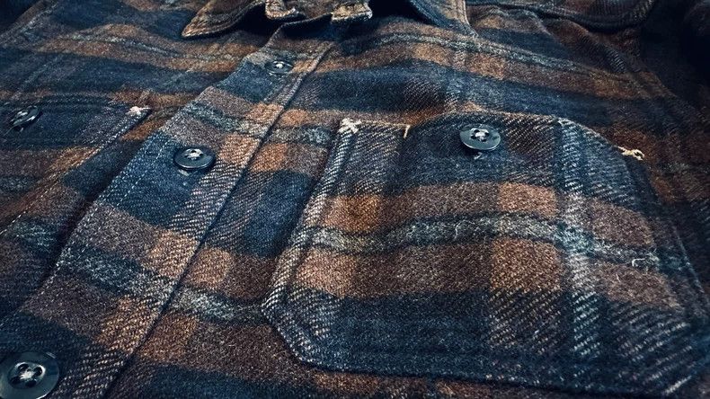 Freewheelers FREEWHEELERS Size 16 Ultra-thick wool shirt Size US XS / EU 42 / 0 - 6 Thumbnail