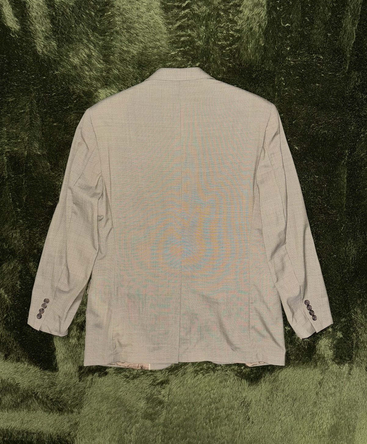 Brooks Brothers [42R] Brooks Brothers USA 346 Stretch Blazer Beige Size 42R - 9 Thumbnail