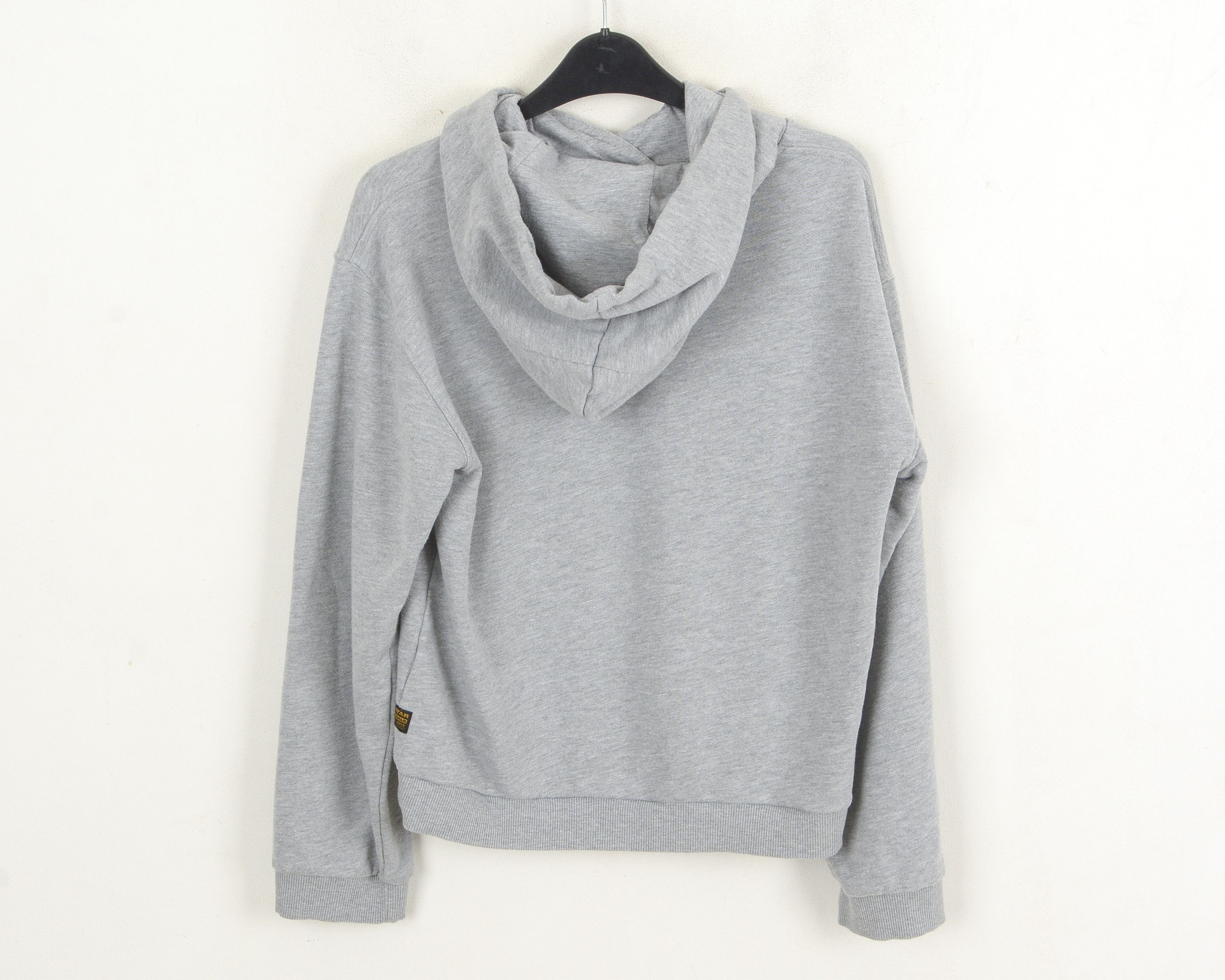 G-Star Women M Grey Pullover Hoodie Jumper Sweatshirt Sweater Size M / US 6-8 / IT 42-44 - 4 Thumbnail