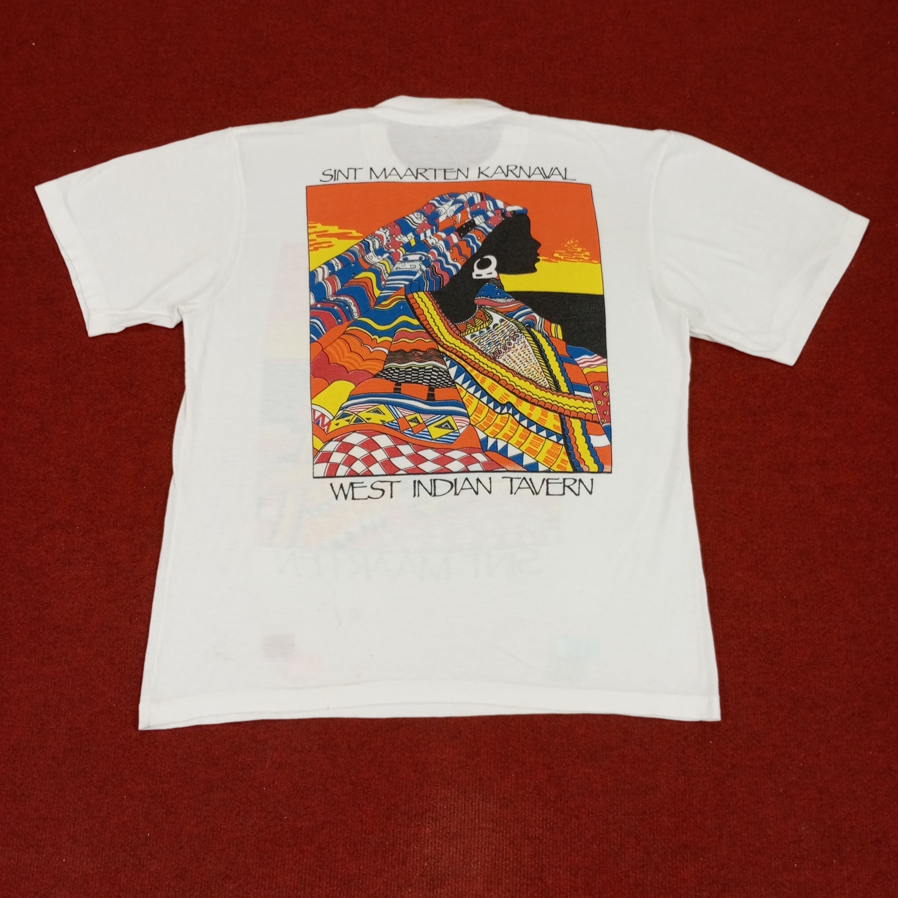 Vintage Guavaberry Sint Maarten Art Design Streetwear Style Tshirt Size US L / EU 52-54 / 3 - 3 Thumbnail