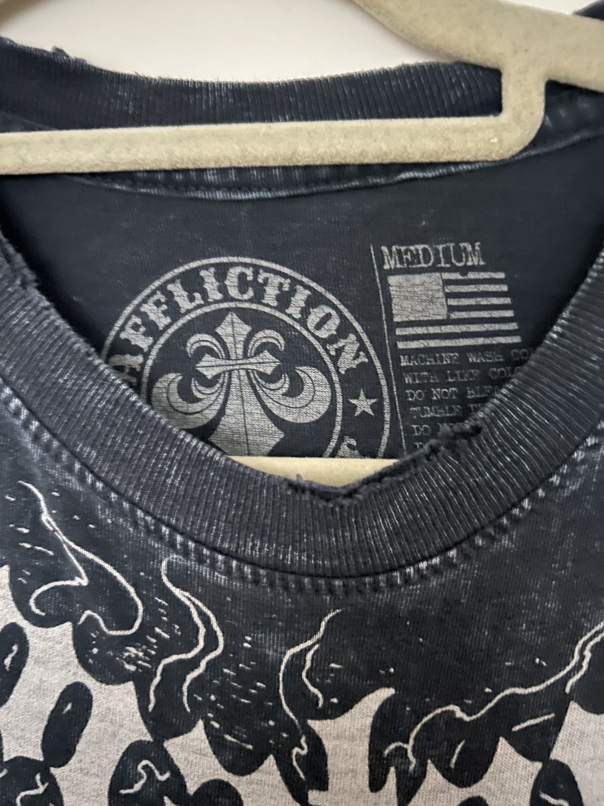 Affliction × Haunted Mound HAUNTED MOUND AFFLICTION CHAINSAW TEE Size US M / EU 48-50 / 2 - 2 Thumbnail